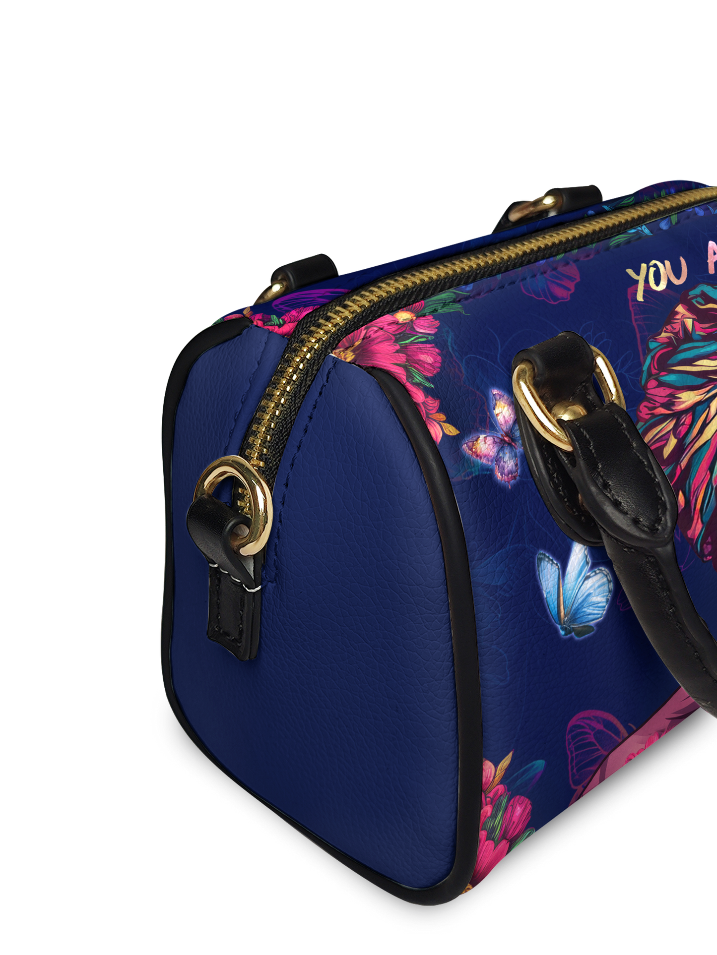 "Imani" Blue Orchid Mini Satchel