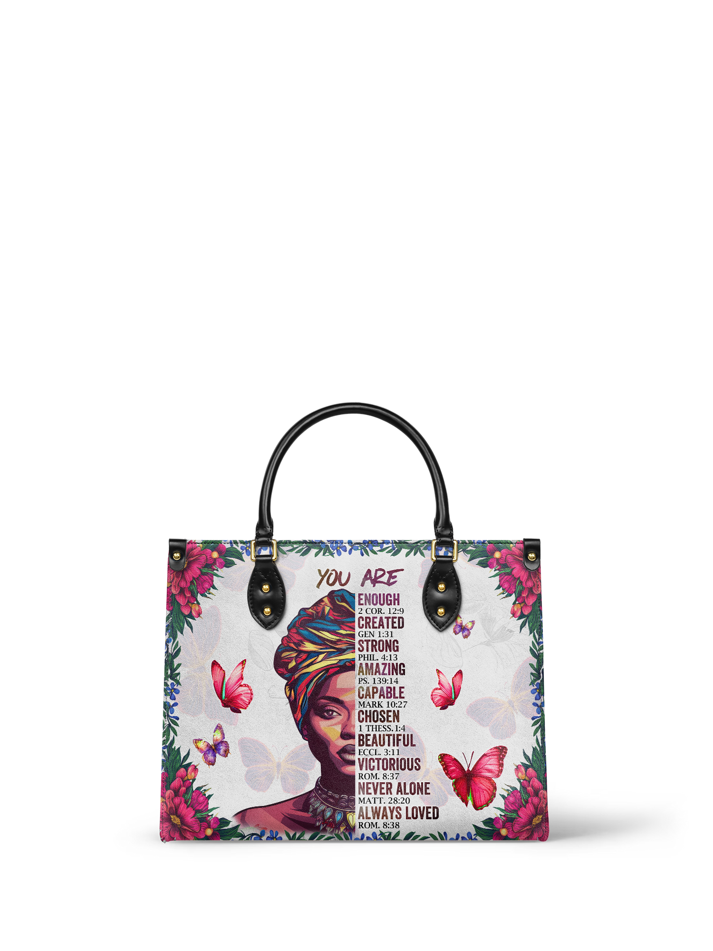 "Imani" Dove White Leather Handbag Deal