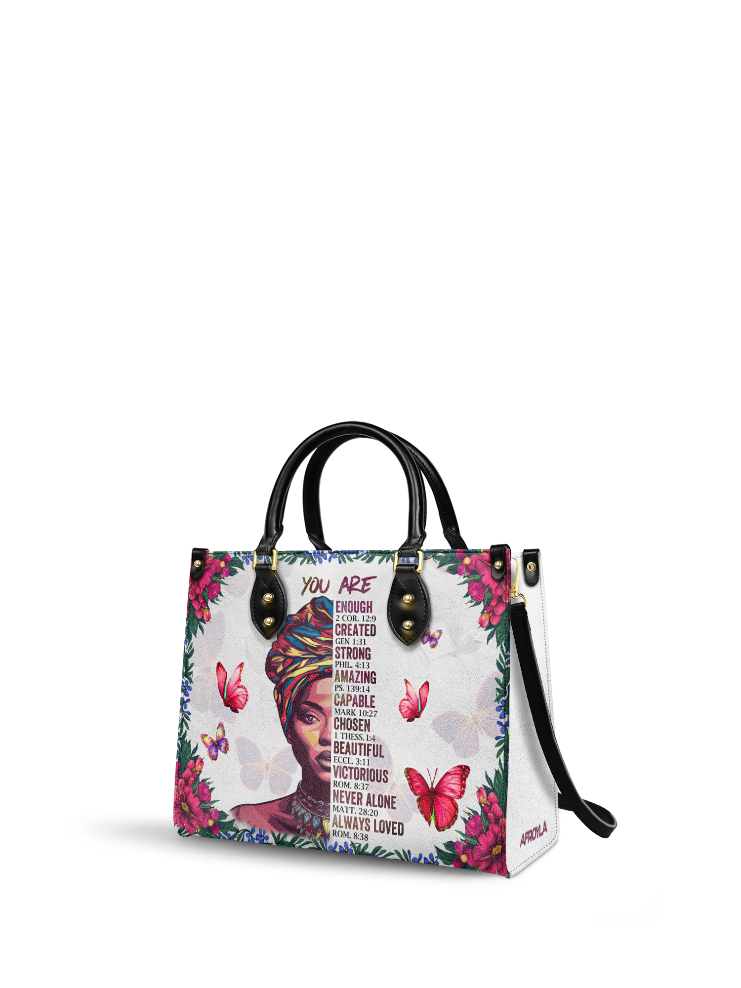 "Imani" Dove White Leather Handbag Deal