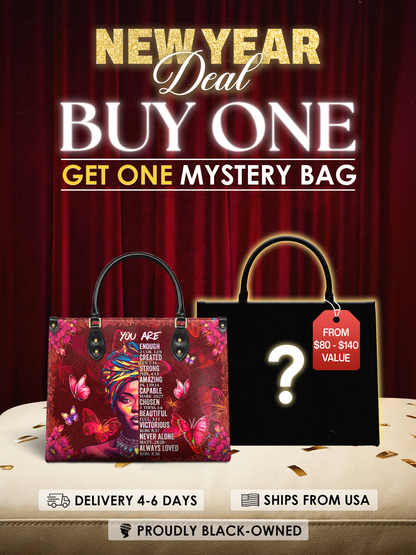 "Imani" Pomegranate Red Leather Handbag Deal