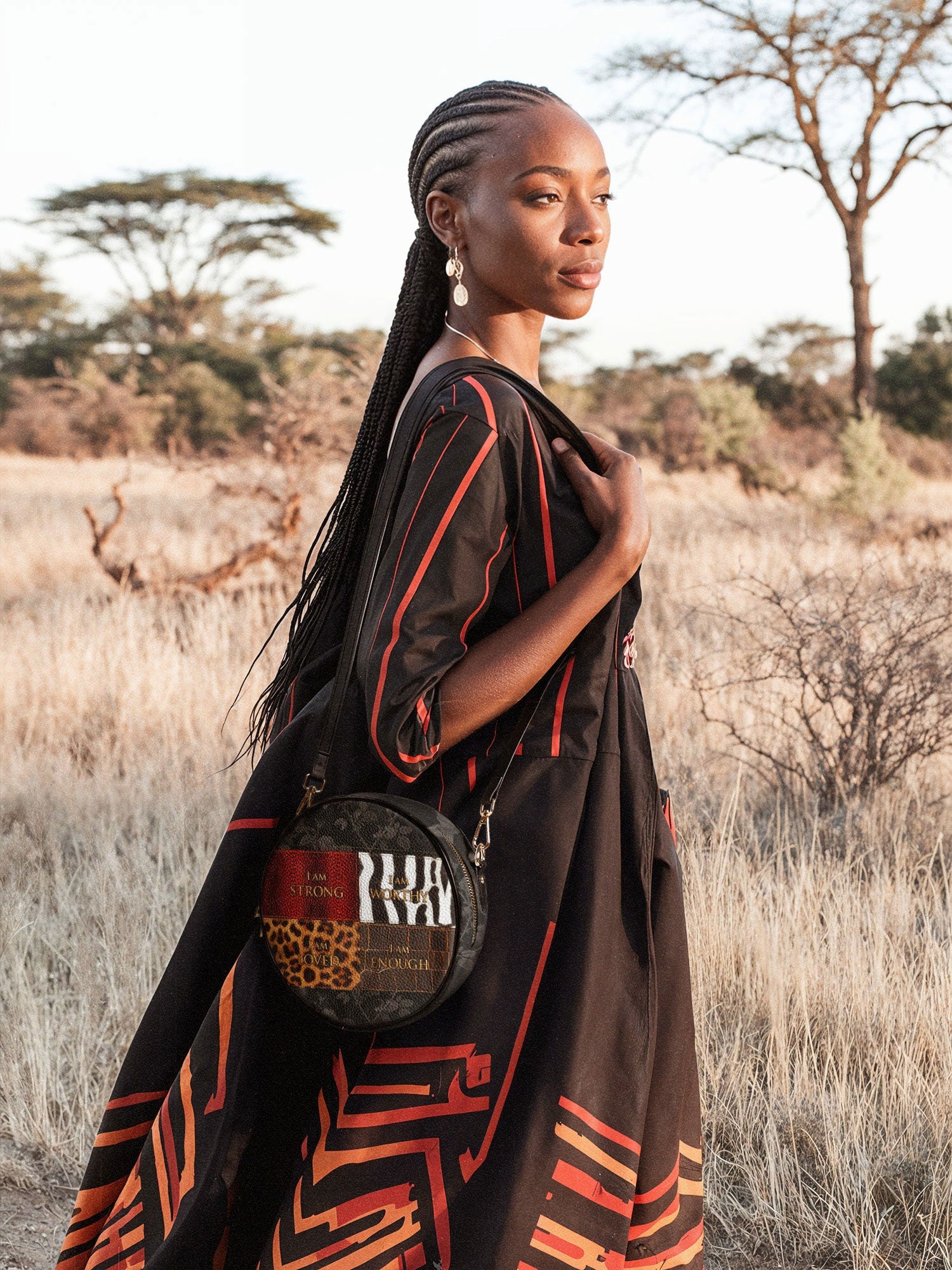 "Kadia" Circle Crossbody Bag