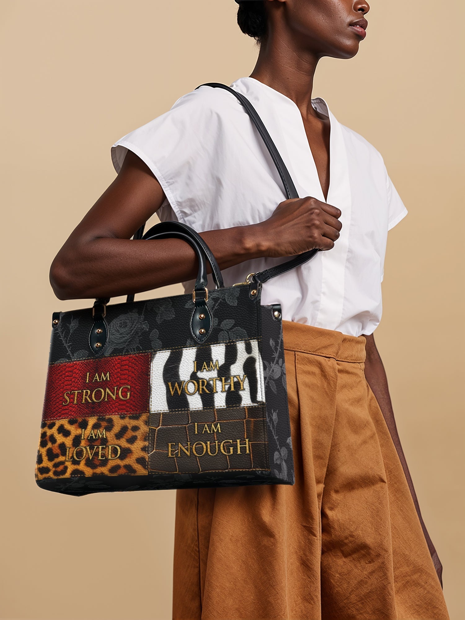 "Kadia" Leather Handbag