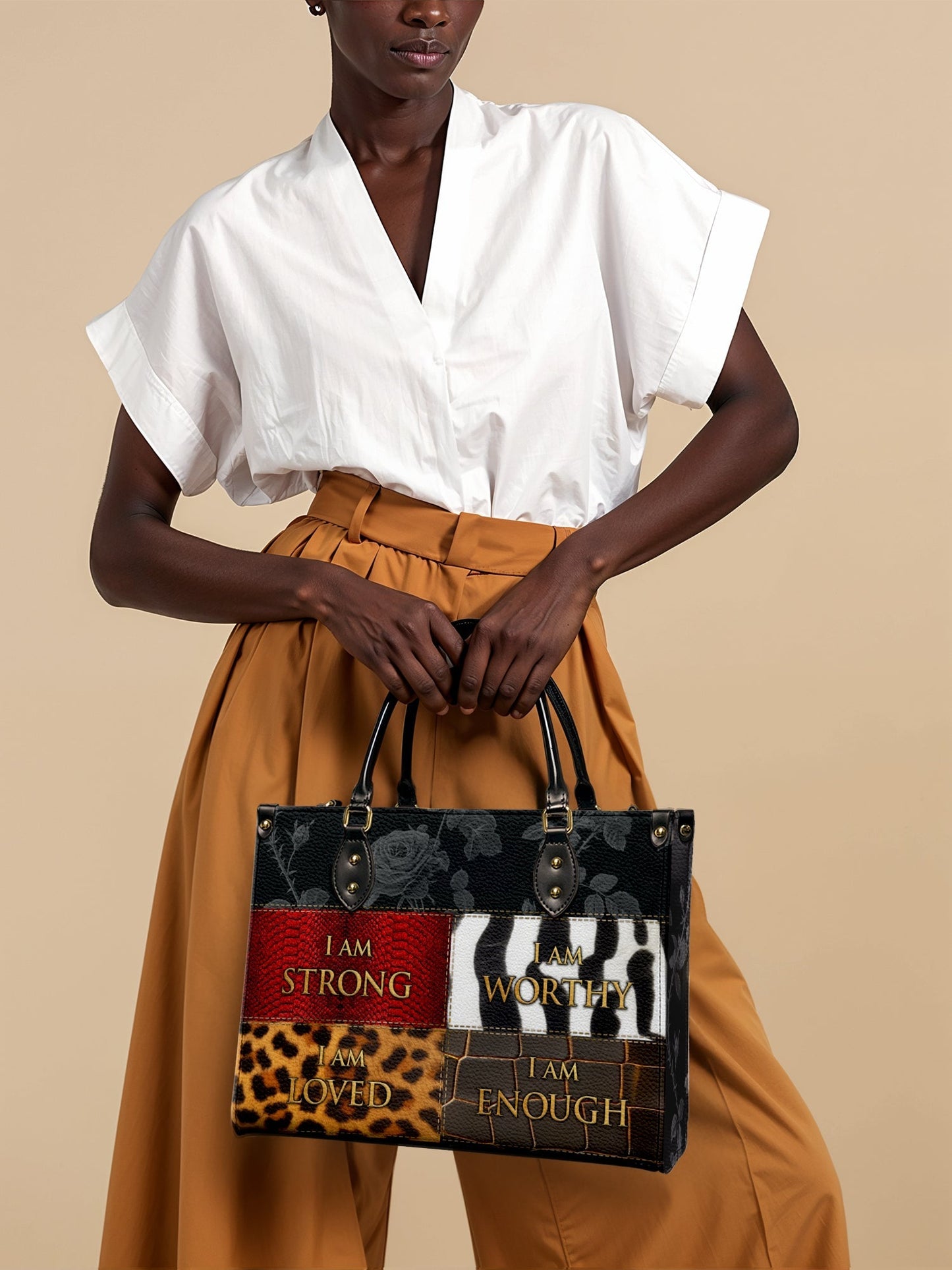 "Kadia" Leather Handbag