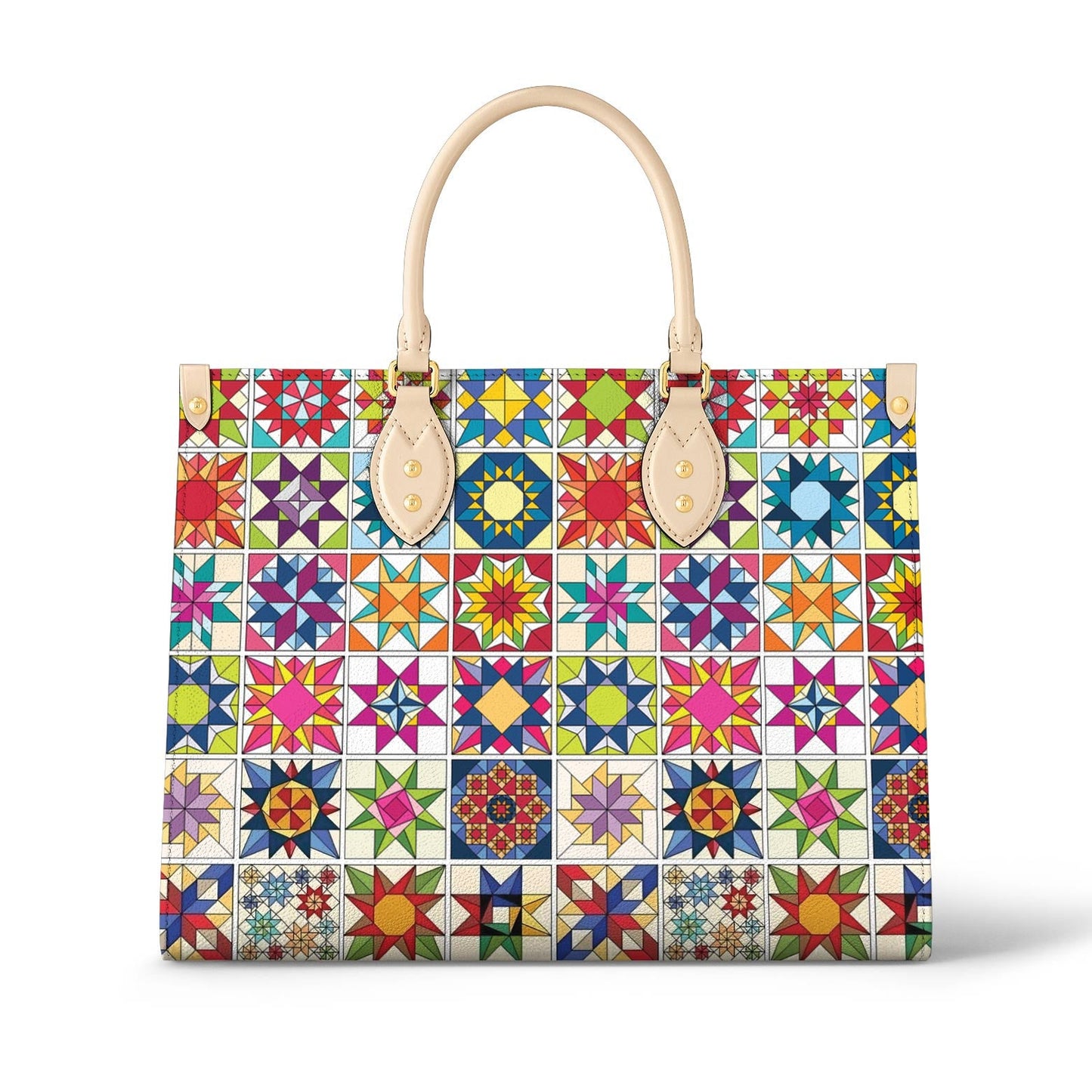  Leather Bag Traditional Quilting Blocks 2