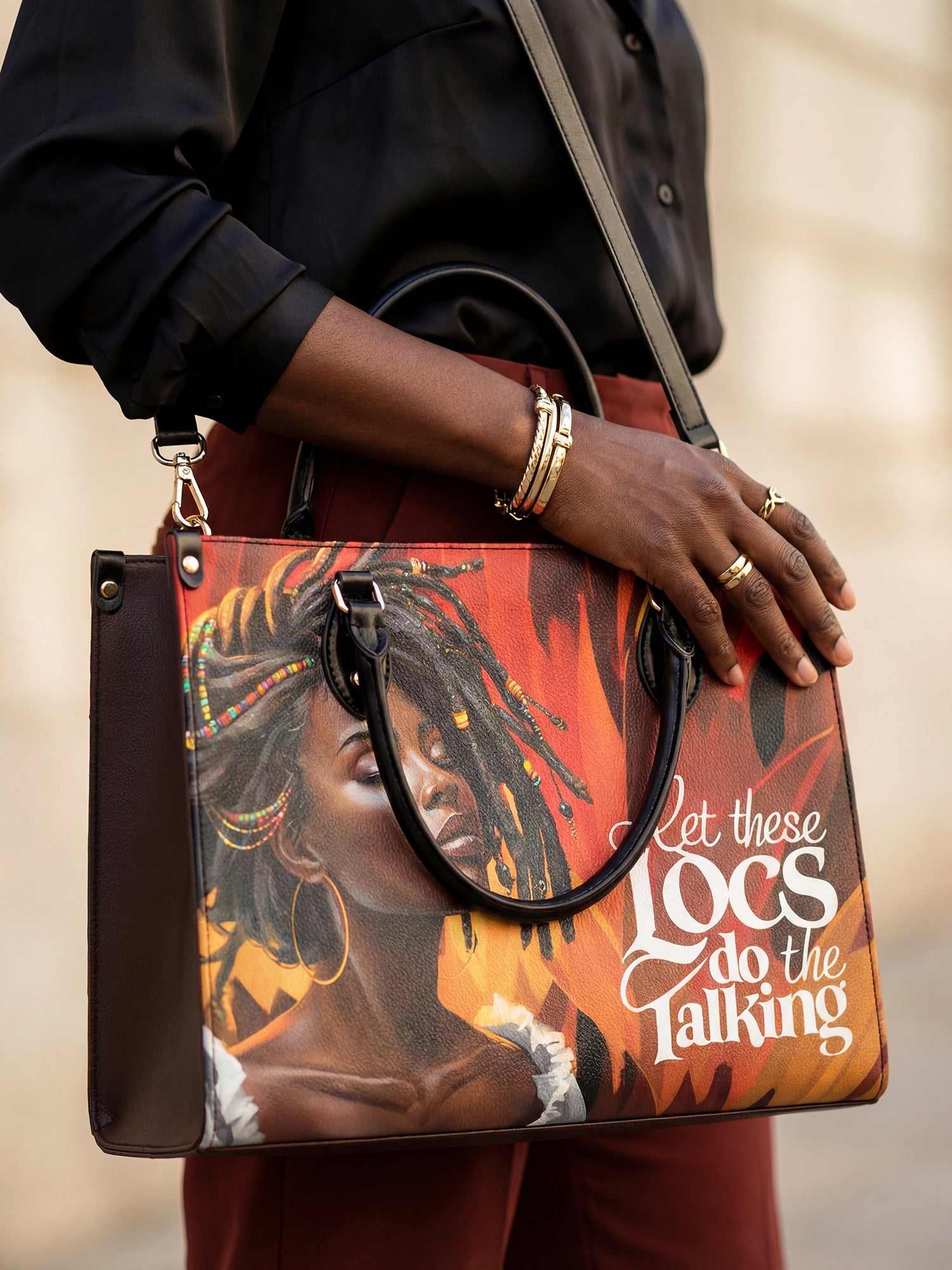 "Locella" Leather Handbag