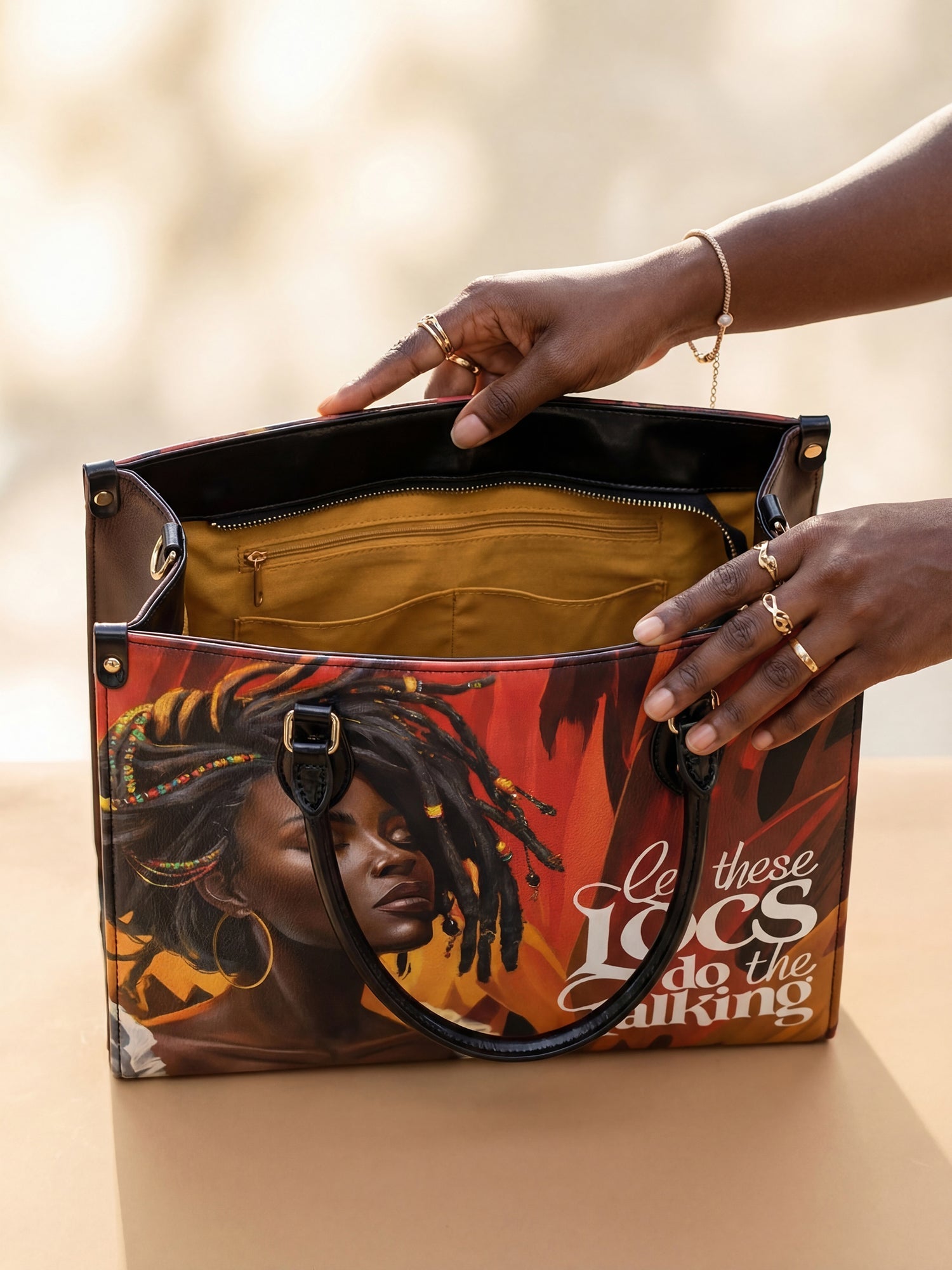 "Locella" Leather Handbag