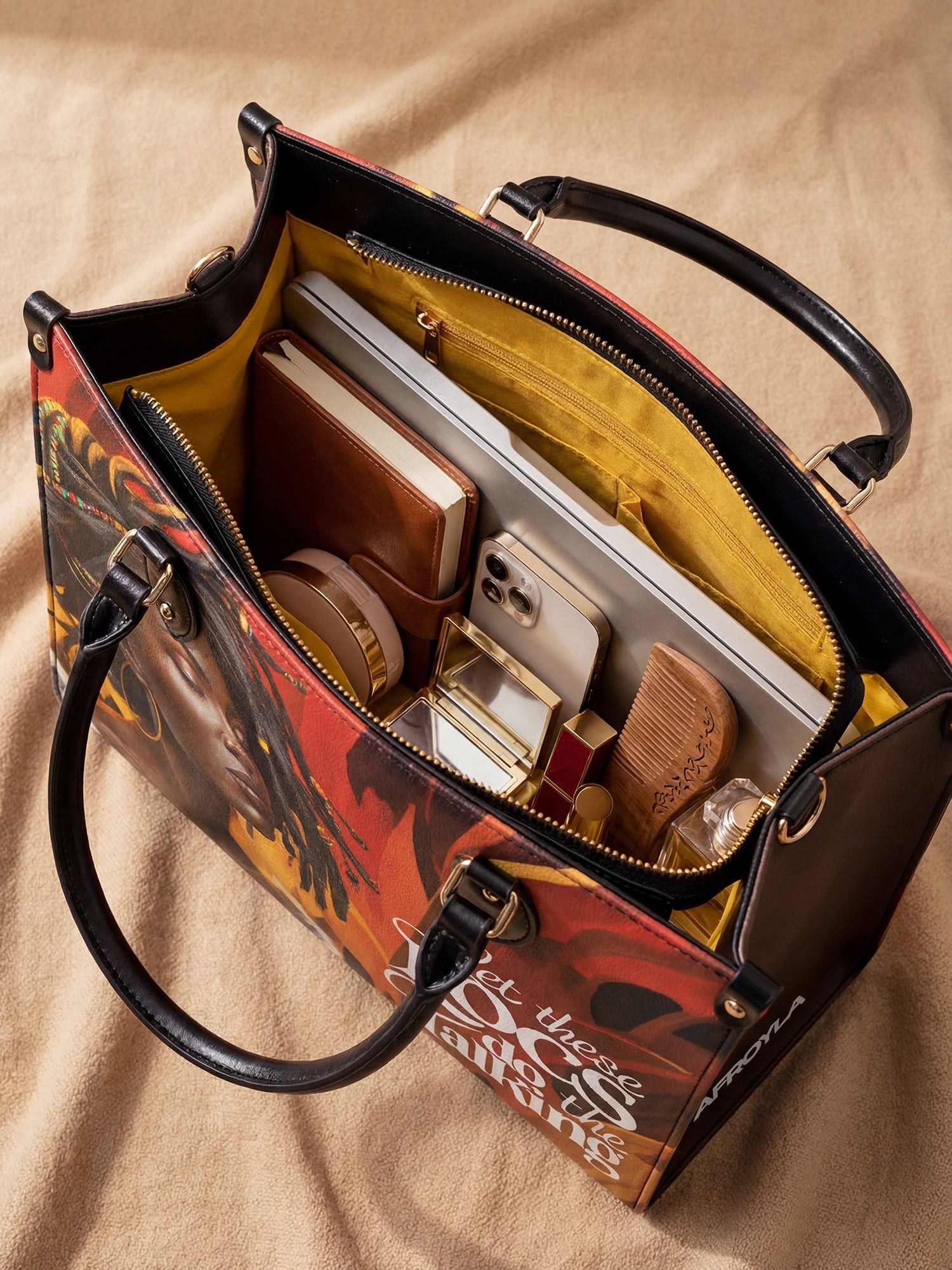 "Locella" Leather Handbag