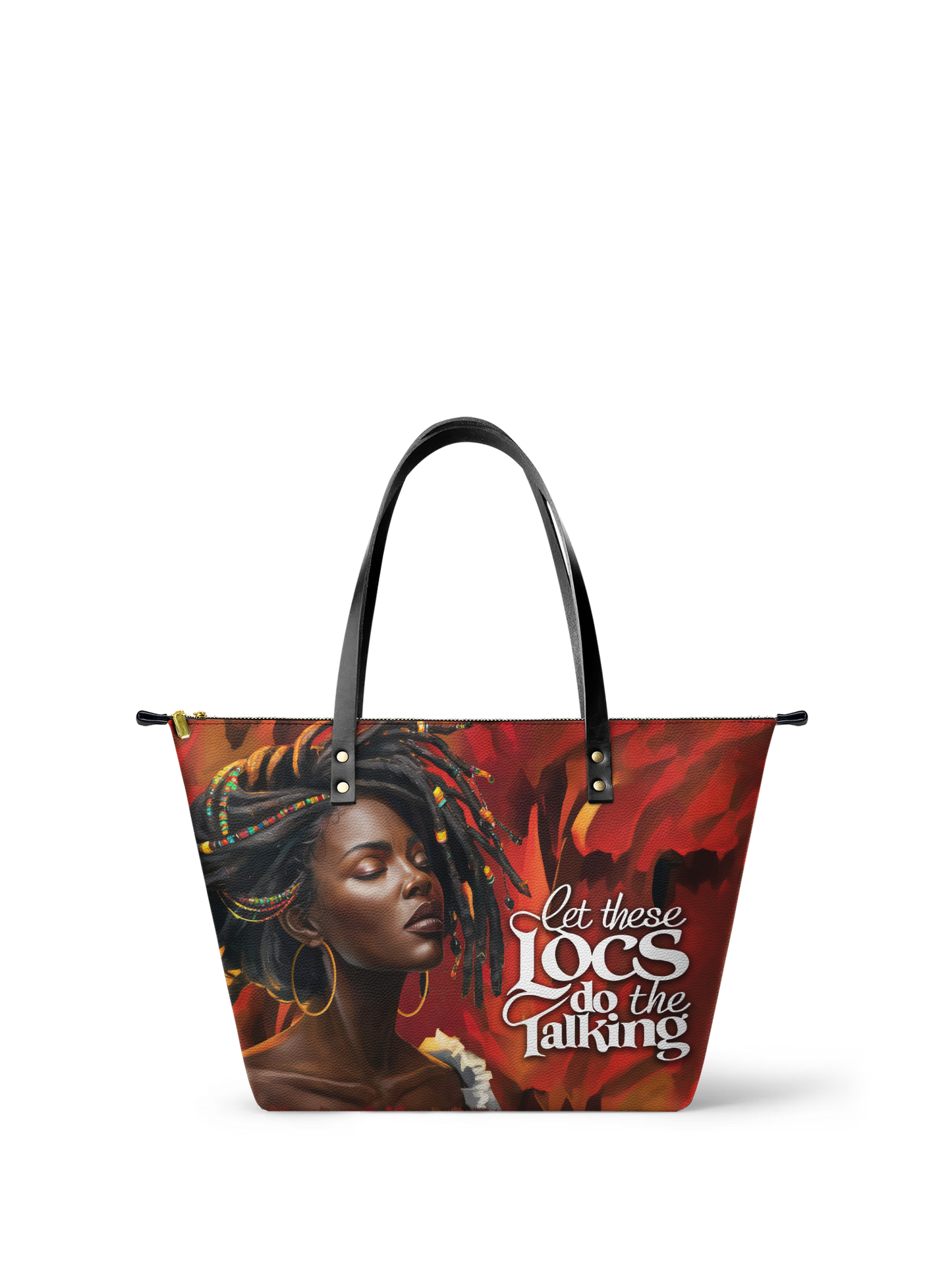 "Locella" Leather Tote Bag