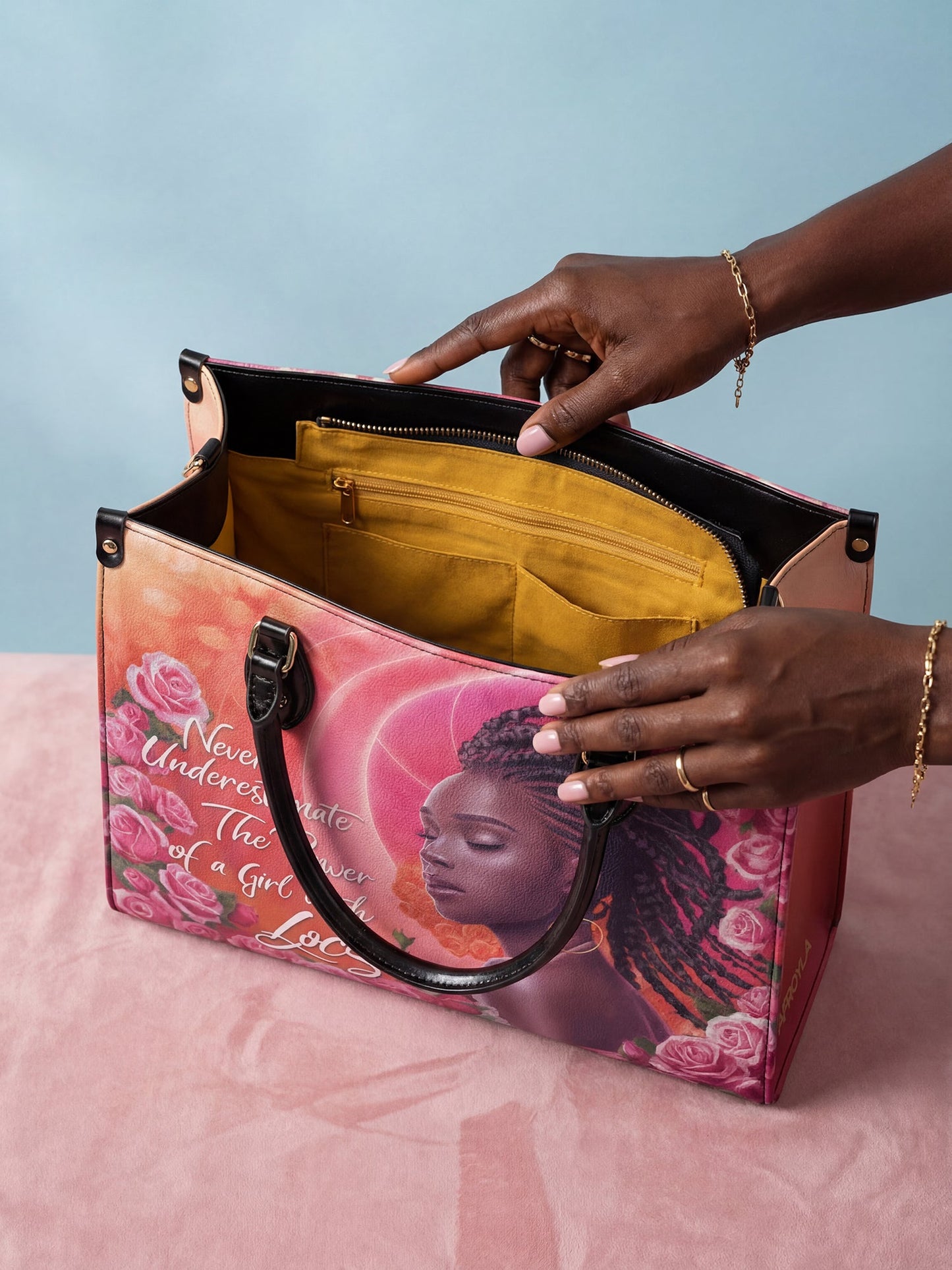 "Loclani" Leather Handbag