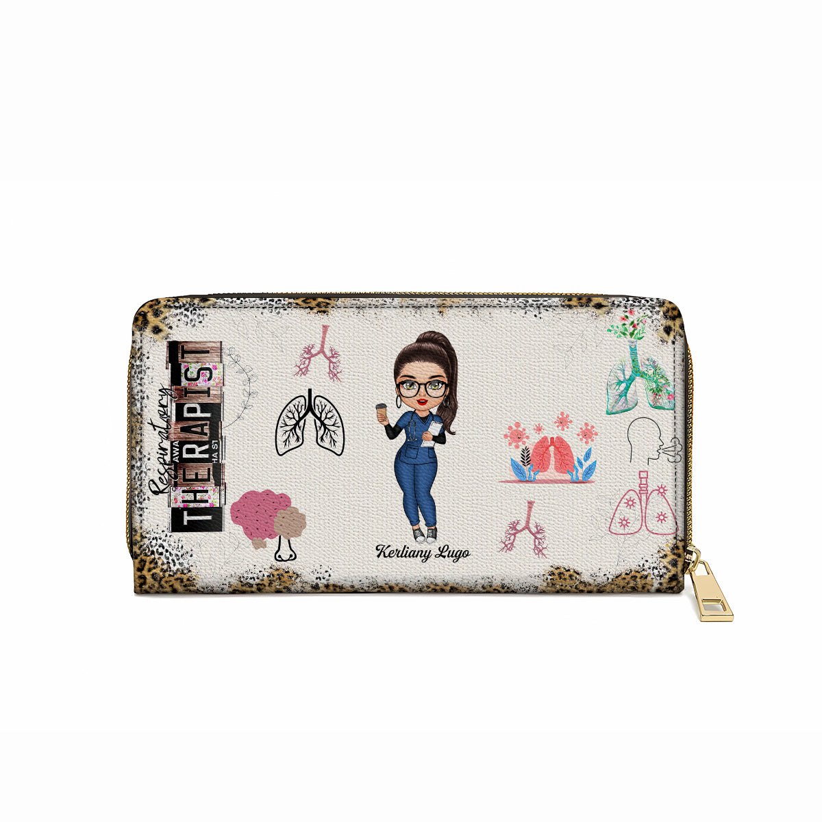  Nurse Life Scrubs Nurse Day - Personalized Wallet