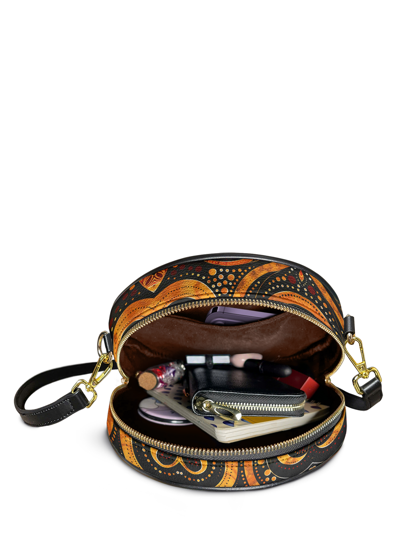 "Makeda" Circle Crossbody Bag