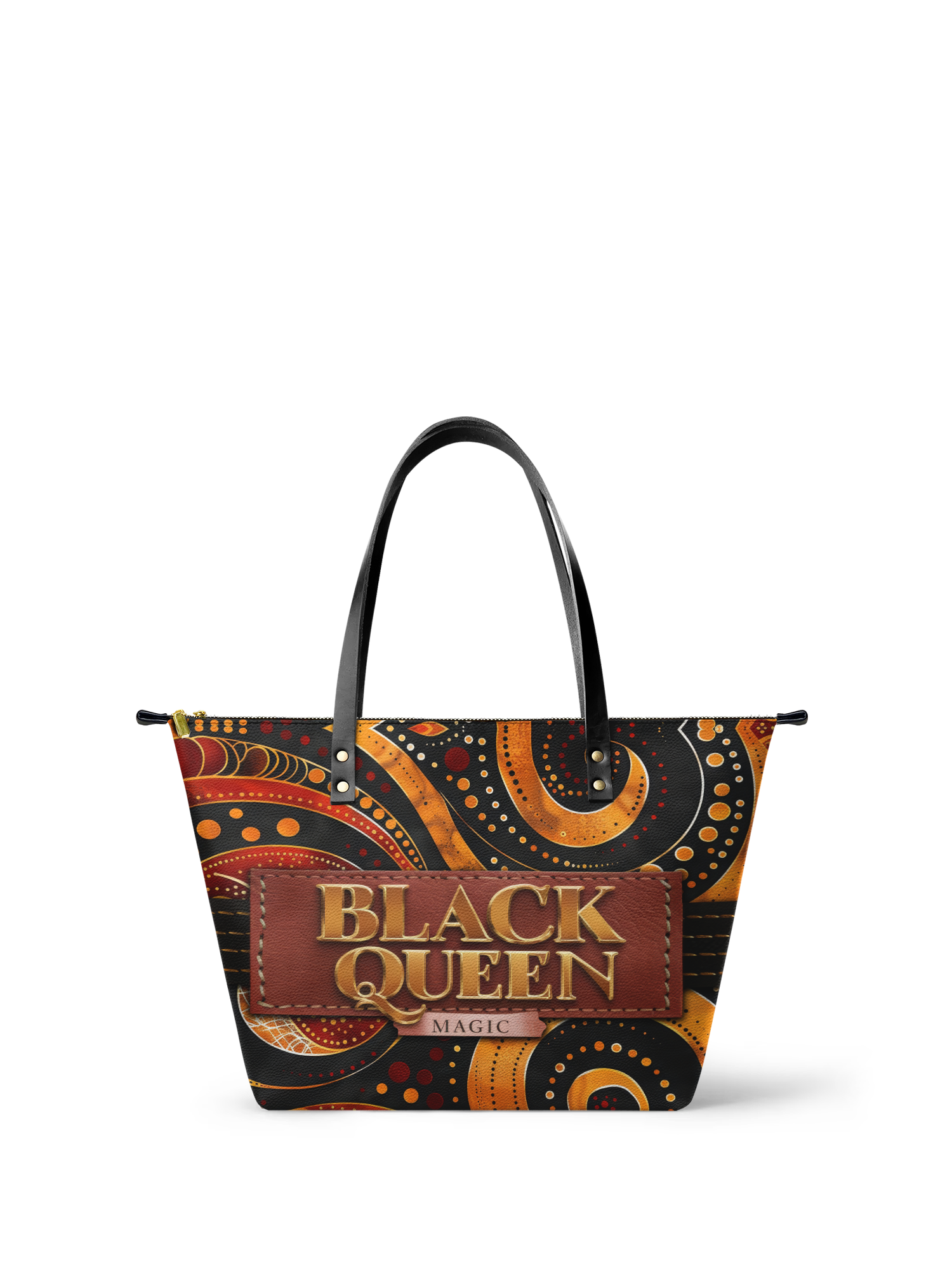 "Makeda" Leather Tote Bag