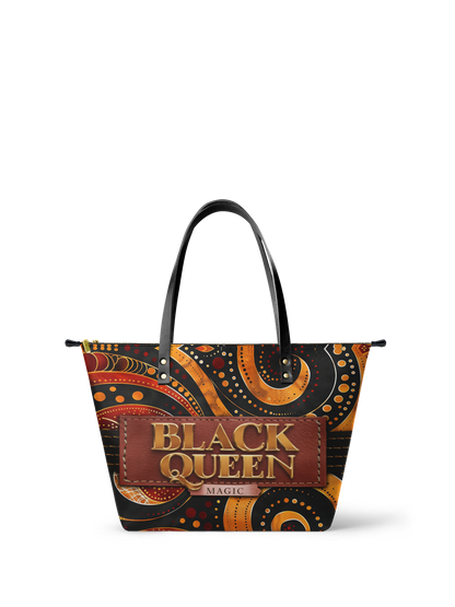 "Makeda" Leather Tote Bag