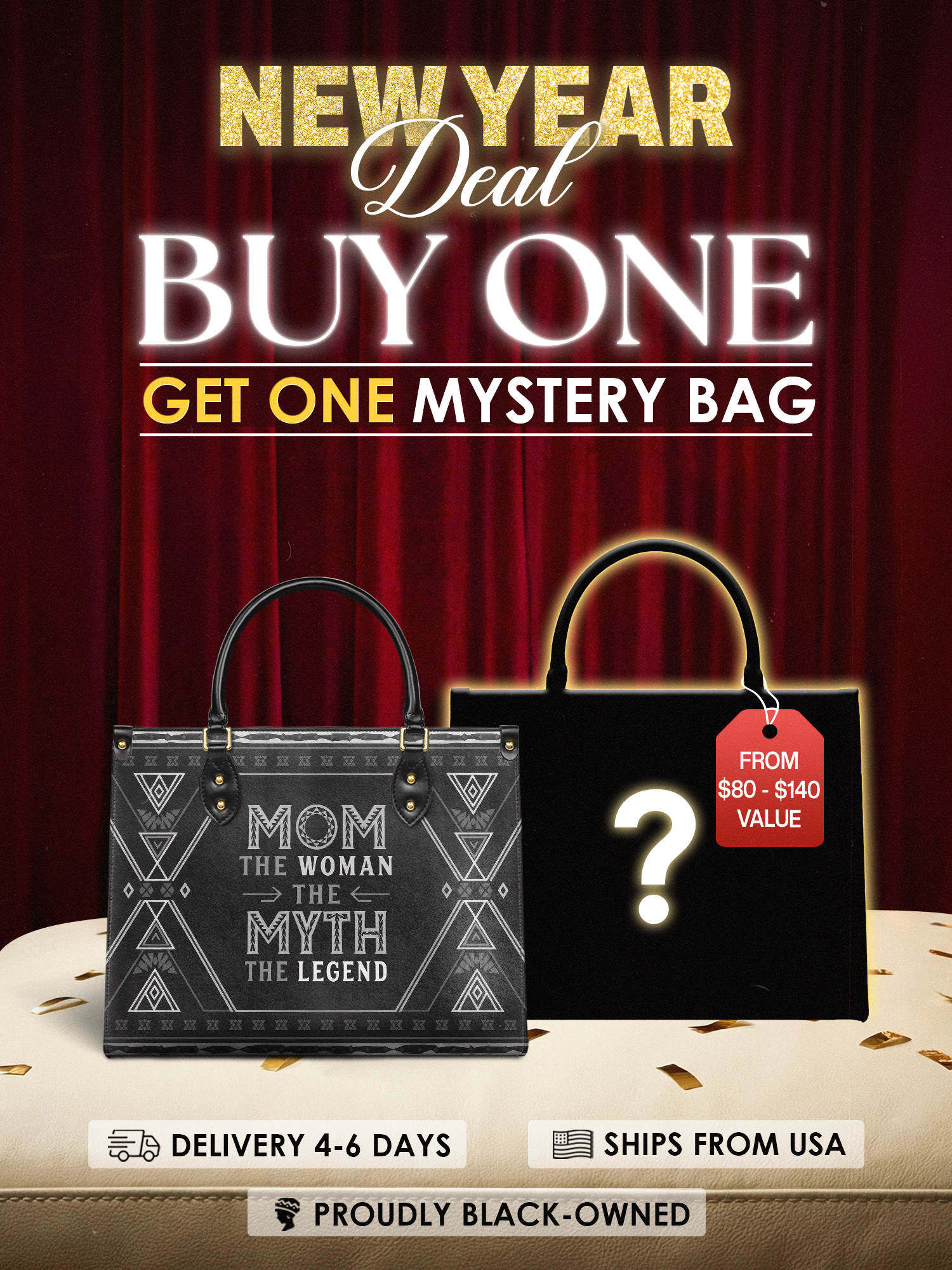 "Mamalore" Leather Handbag Deal