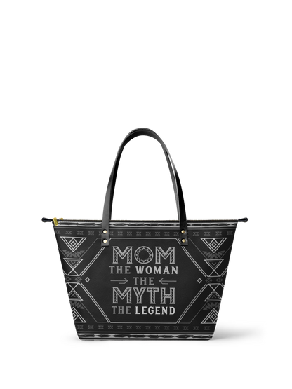 "Mamalore" Leather Tote Bag