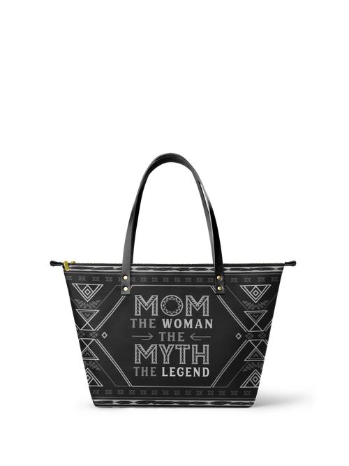 "Mamalore" Leather Tote Bag
