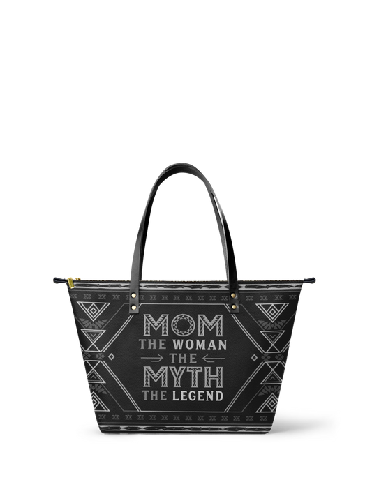 "Mamalore" Leather Tote Bag