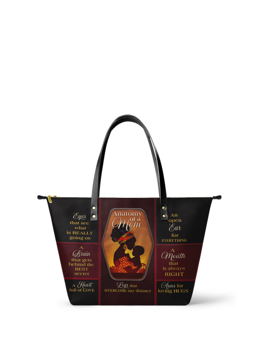 "Mamoya" Leather Tote Bag