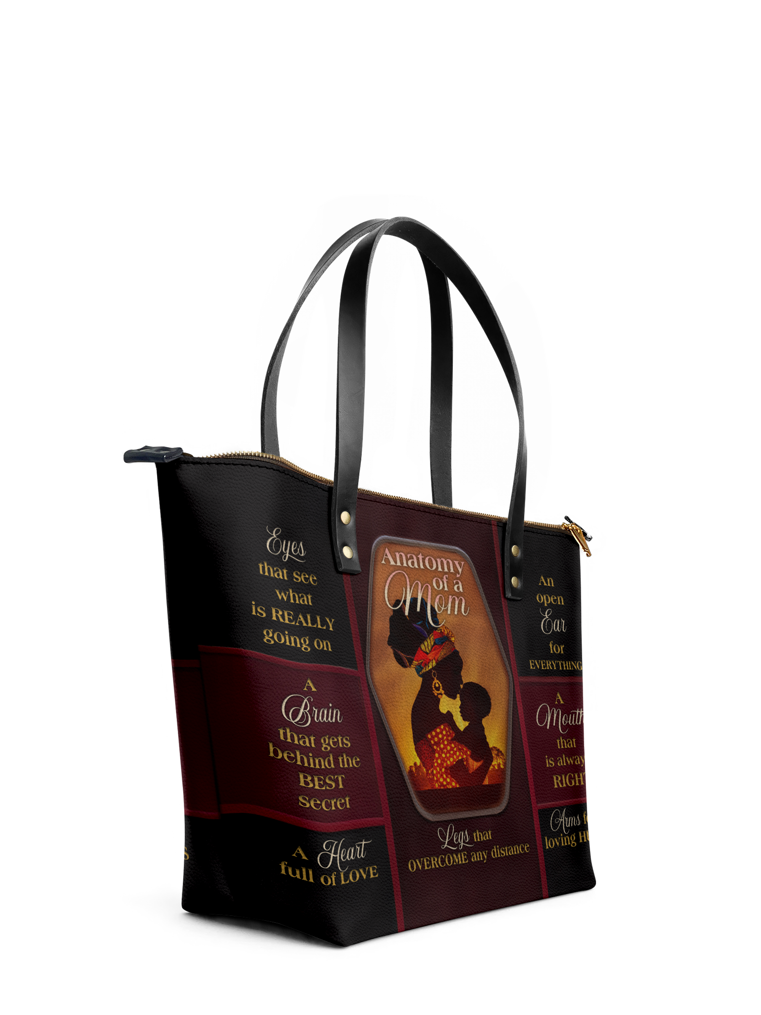 "Mamoya" Leather Tote Bag