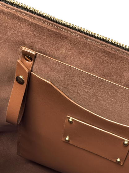 "Mamoya" Leather Tote Bag