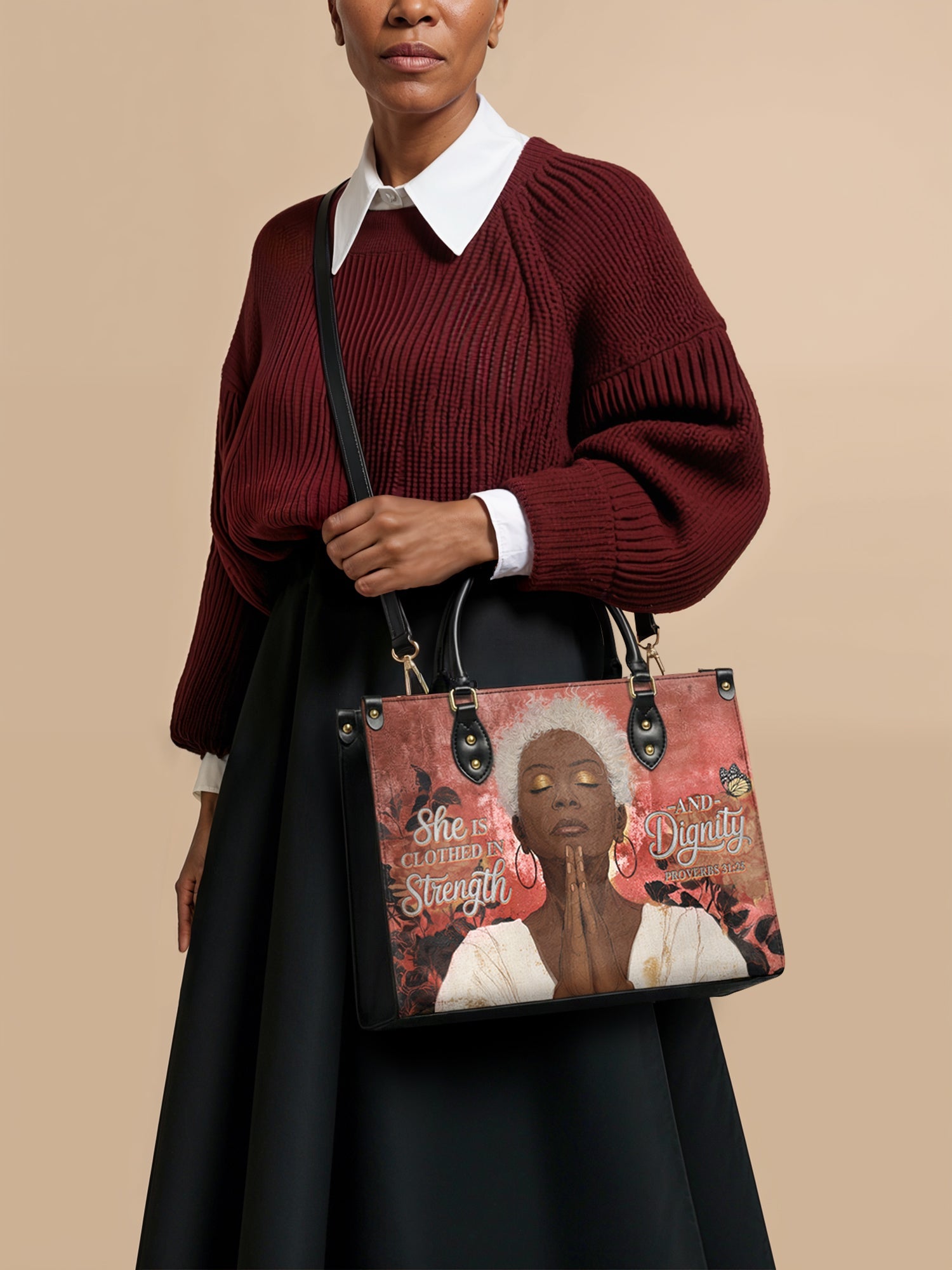 "Namisa" Leather Handbag Deal