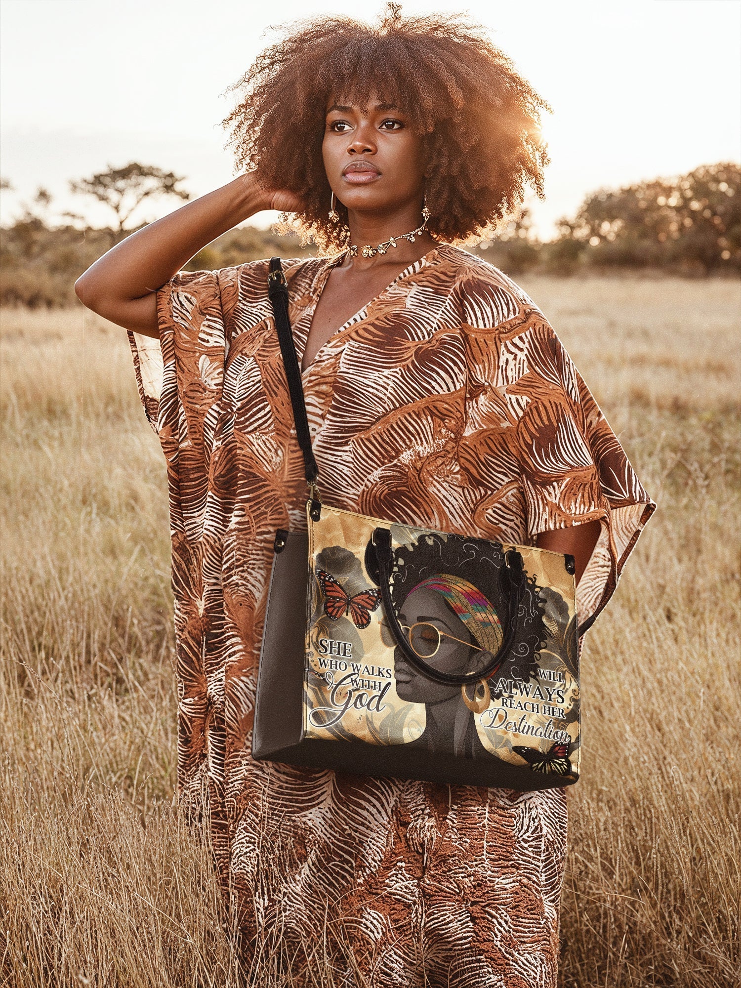 "Njia" Leather Handbag Deal
