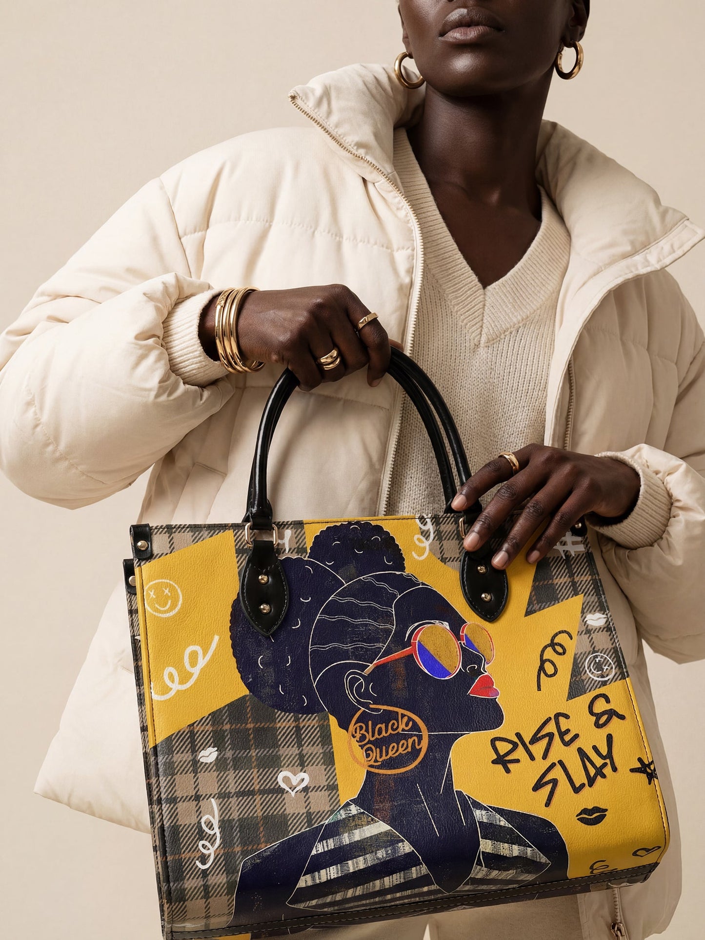 "Sanaa" Cornbread Leather Handbag Deal