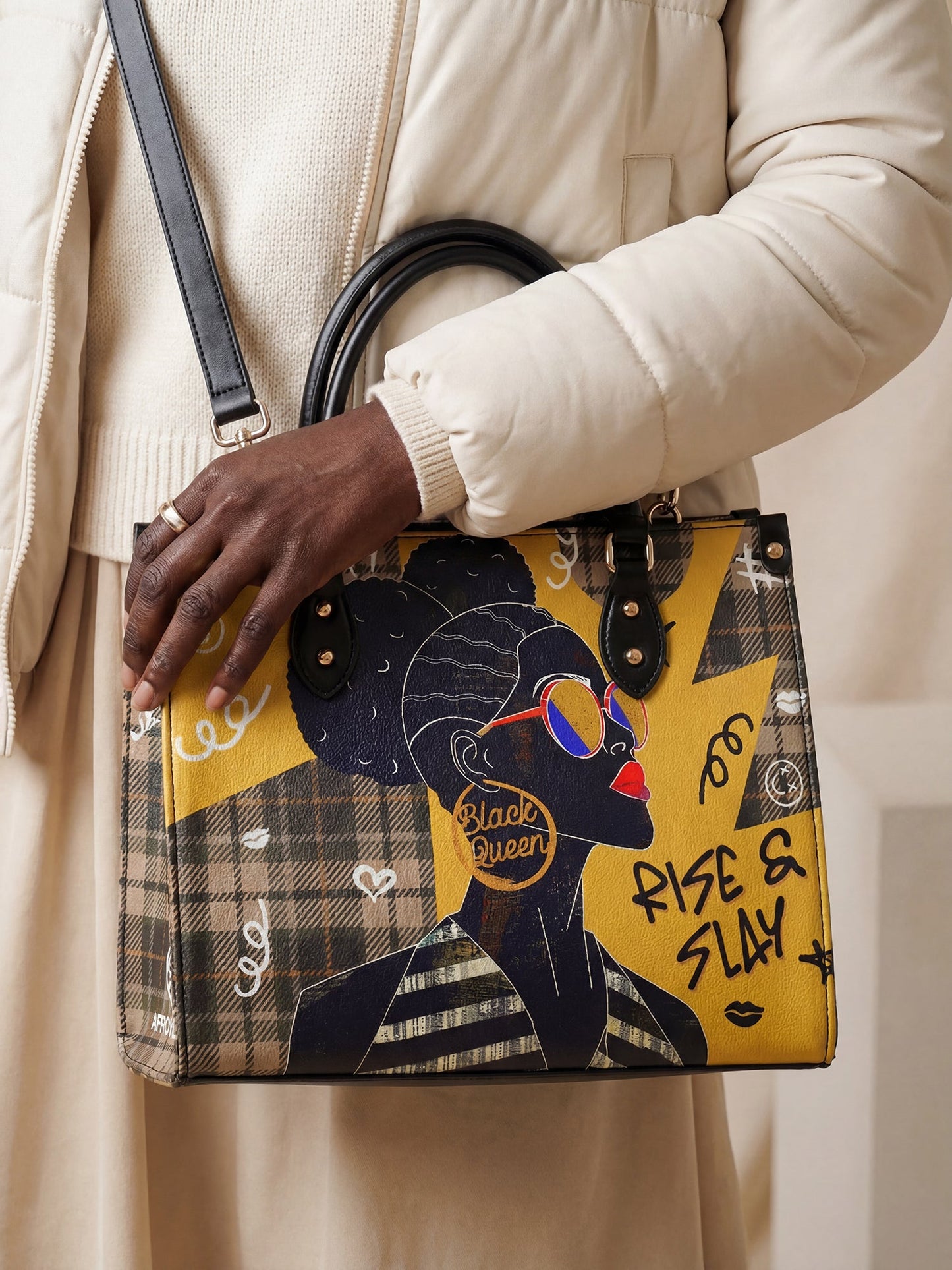 "Sanaa" Cornbread Leather Handbag Deal