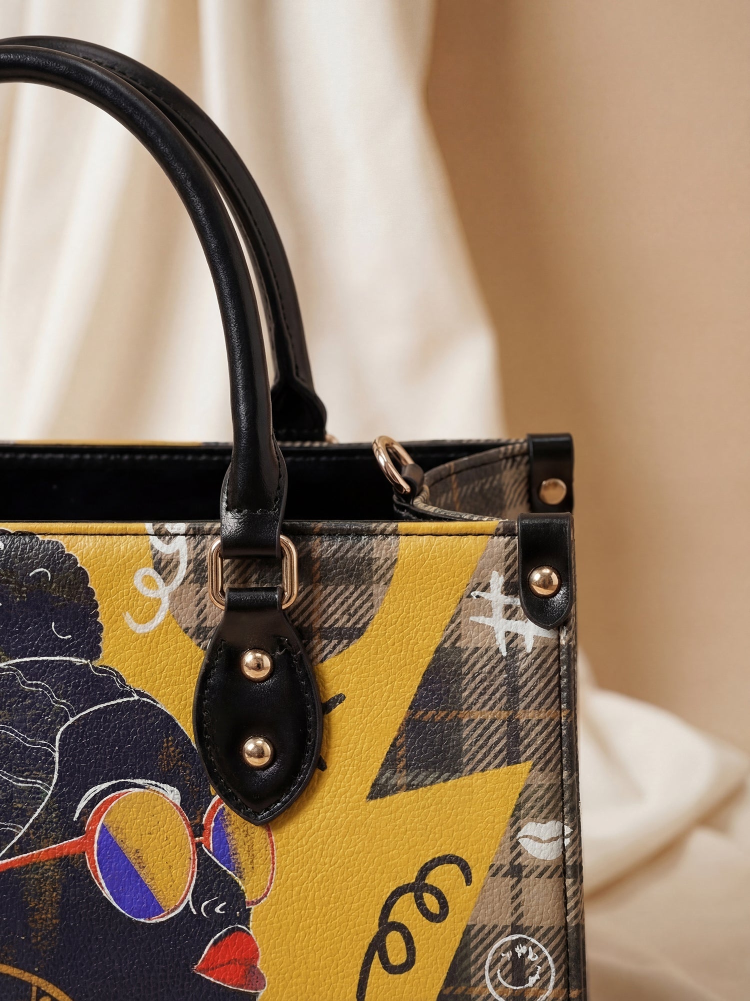 "Sanaa" Cornbread Leather Handbag Deal