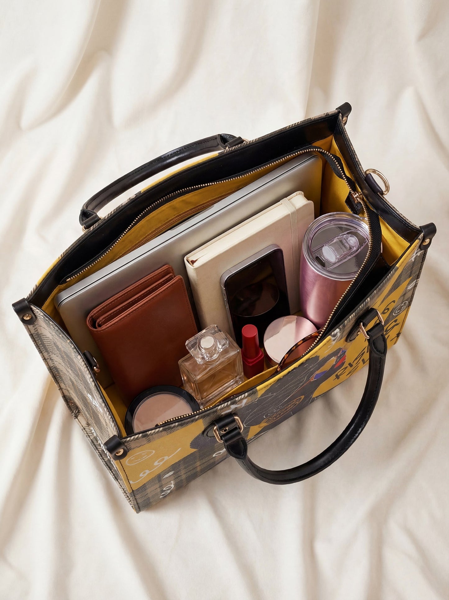 "Sanaa" Cornbread Leather Handbag Deal