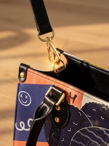 "Sanaa" Salt Pop Leather Handbag