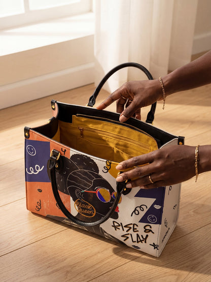 "Sanaa" Salt Pop Leather Handbag