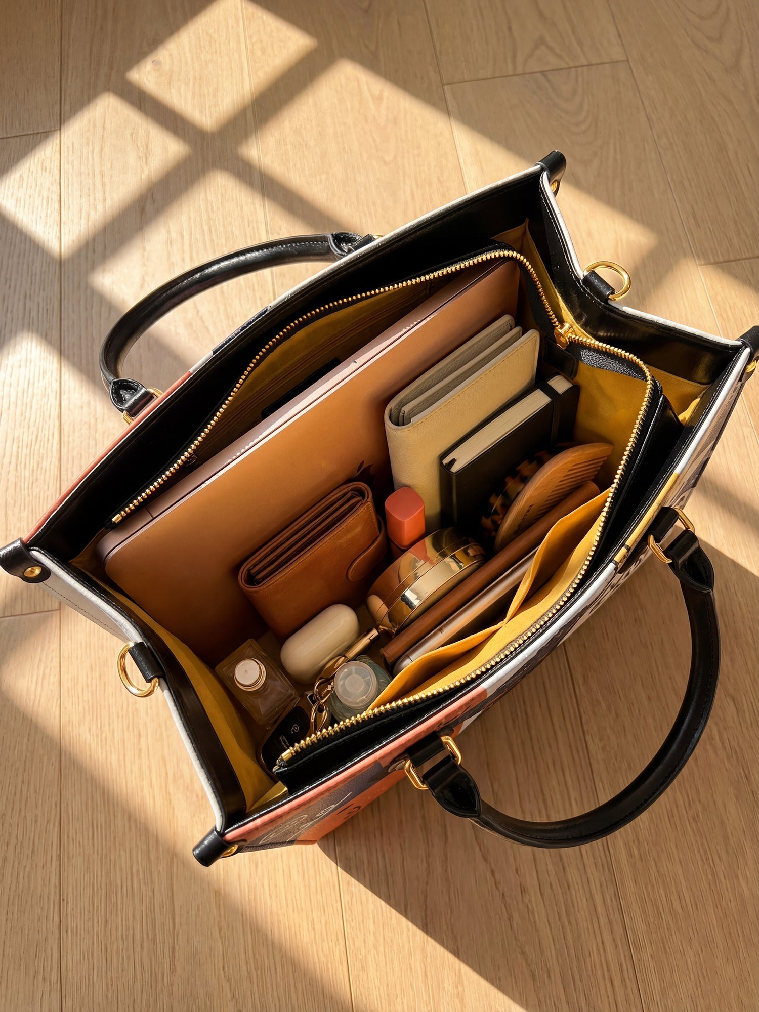 "Sanaa" Salt Pop Leather Handbag