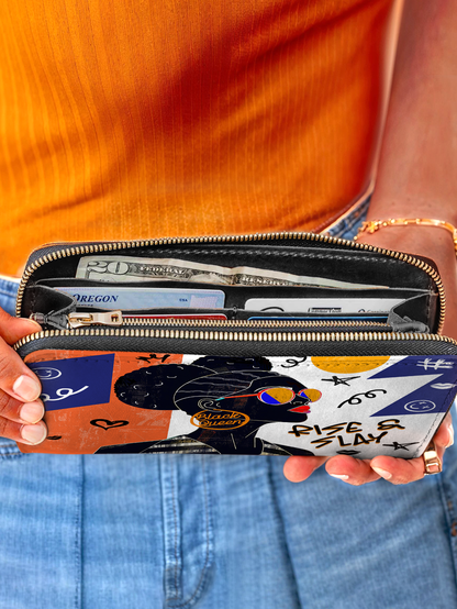 "Sanaa" Salt Pop Wallet