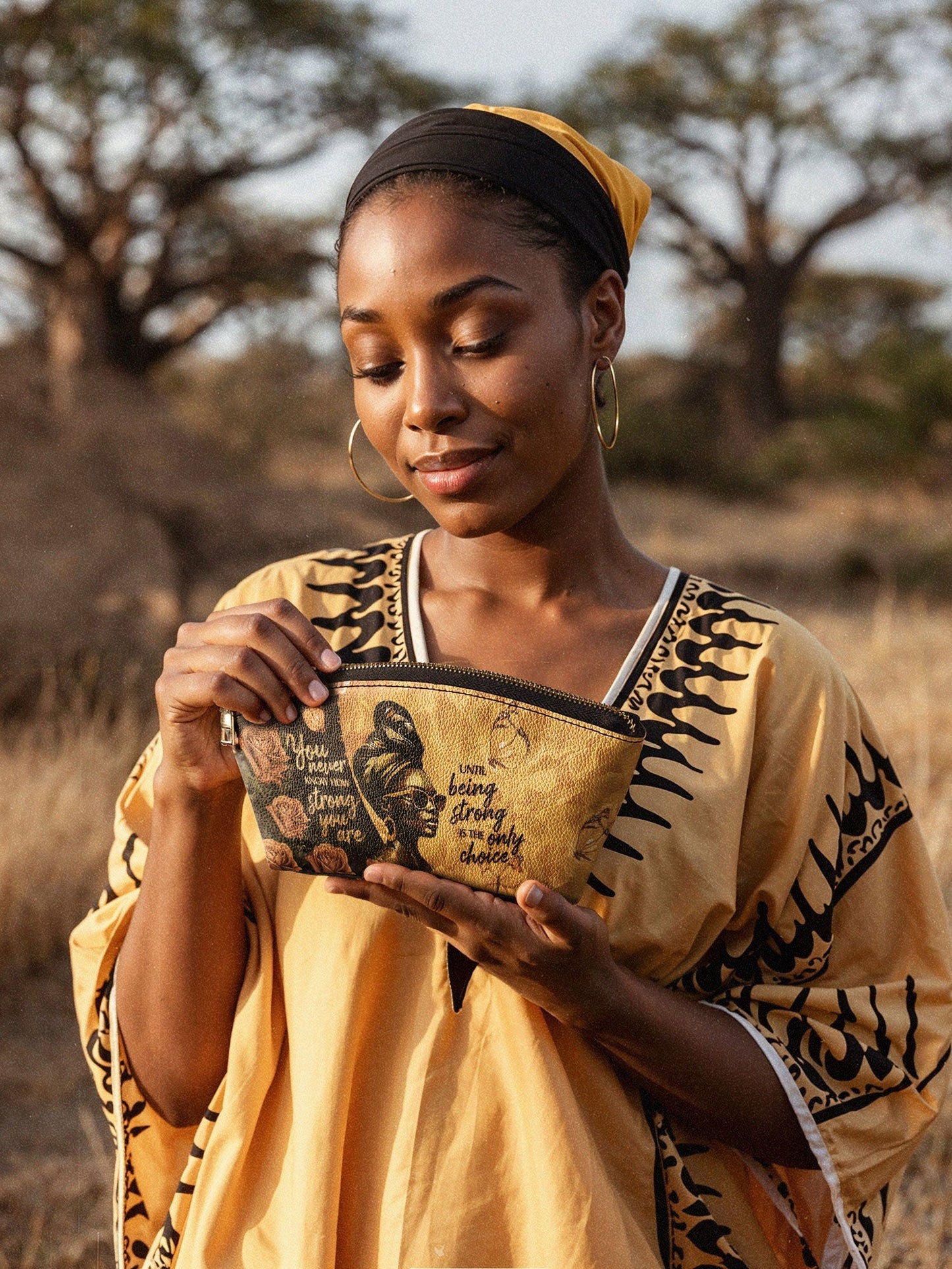 "Siyanda" Eclipse Makeup Bag