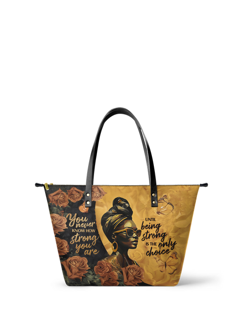 "Siyanda" Leather Tote Bag