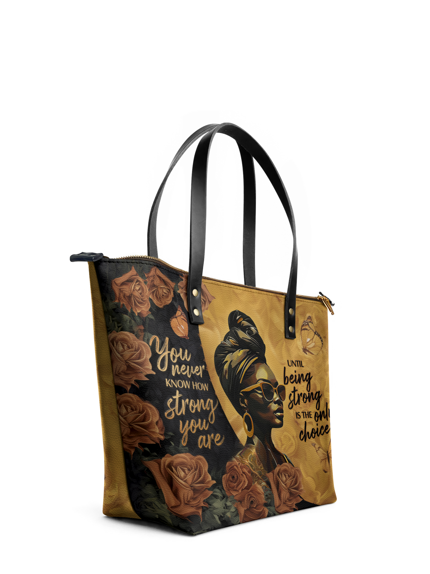 "Siyanda" Leather Tote Bag