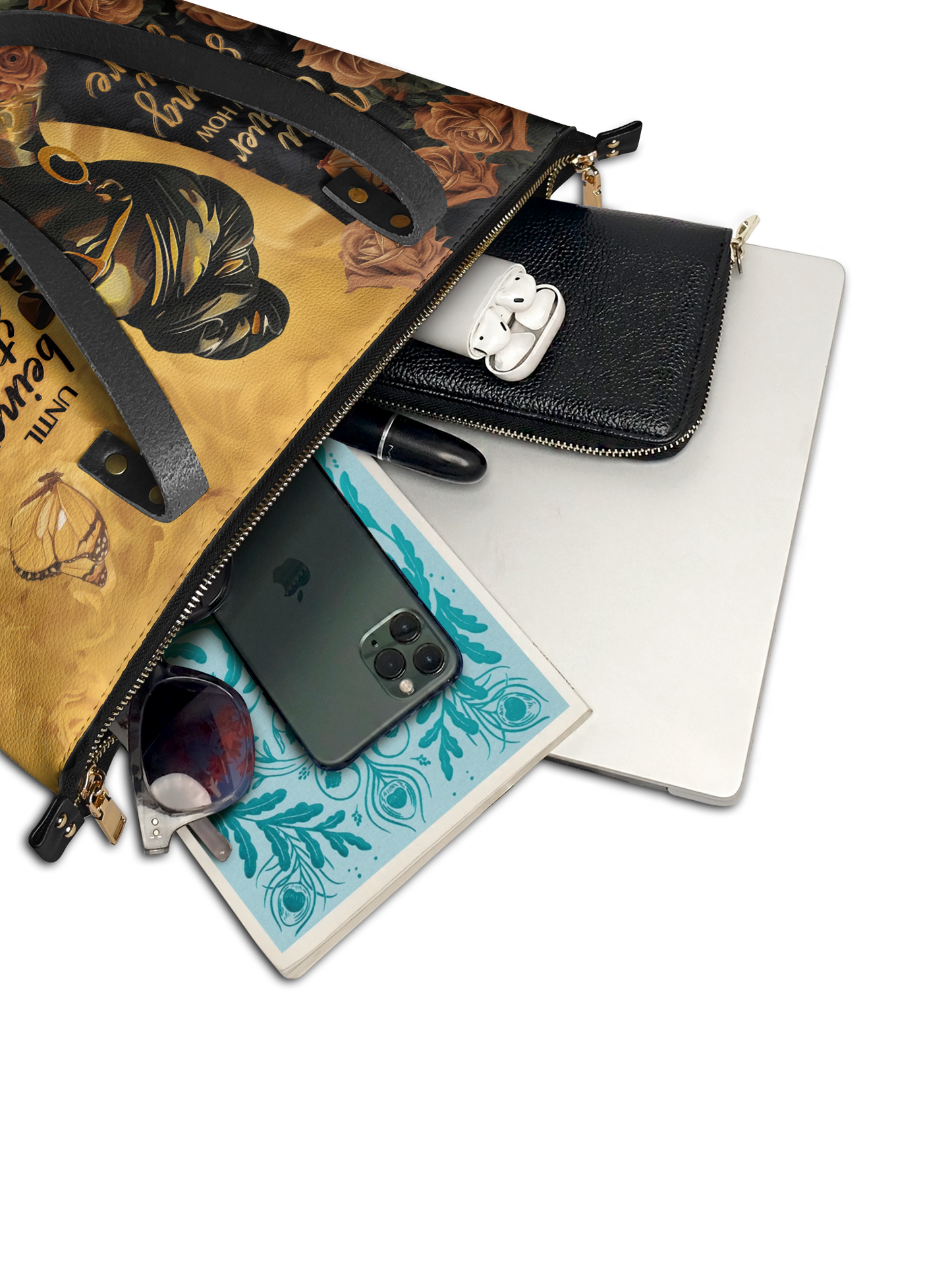 "Siyanda" Leather Tote Bag