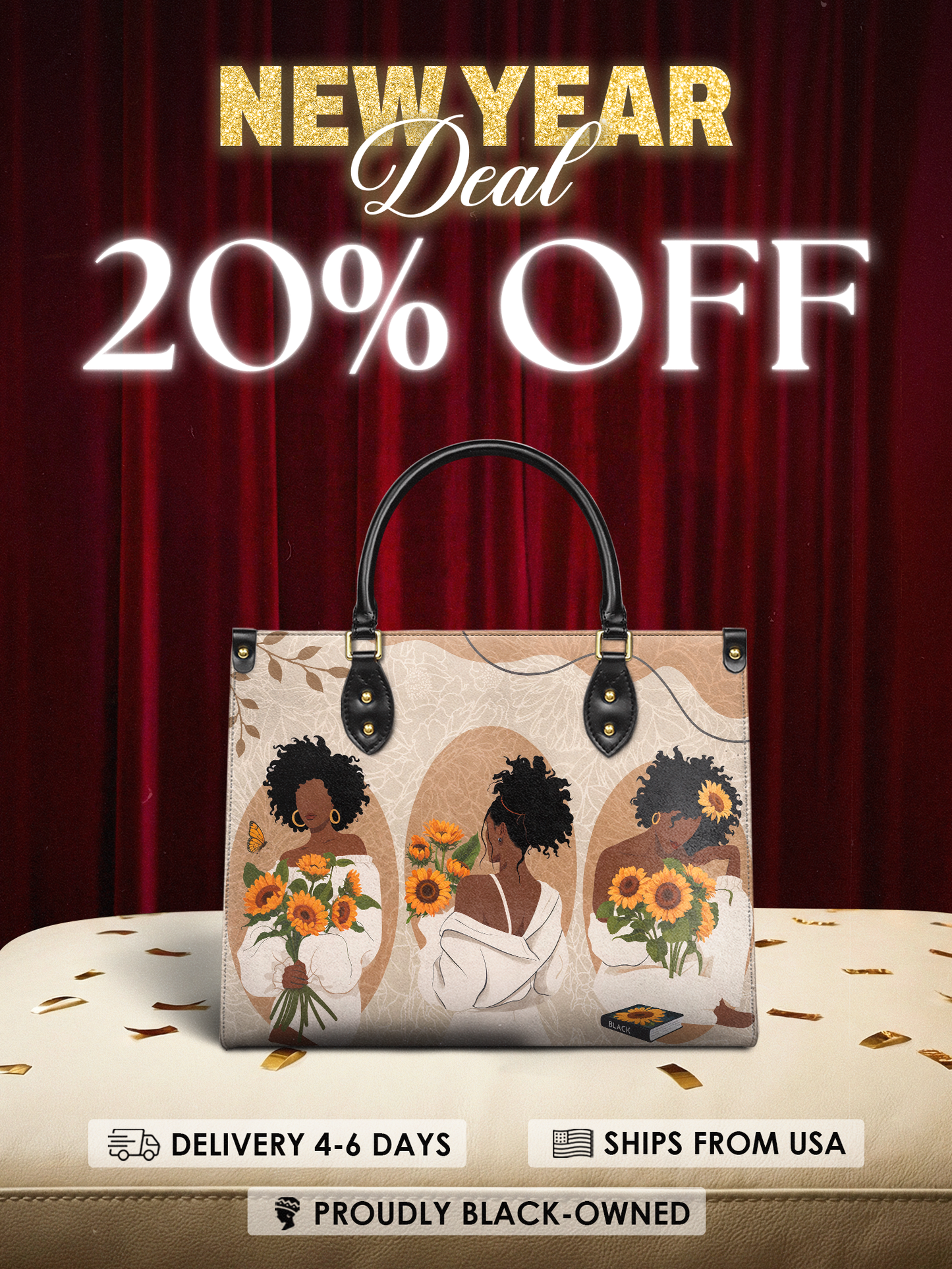 "Solina" Leather Handbag Deal