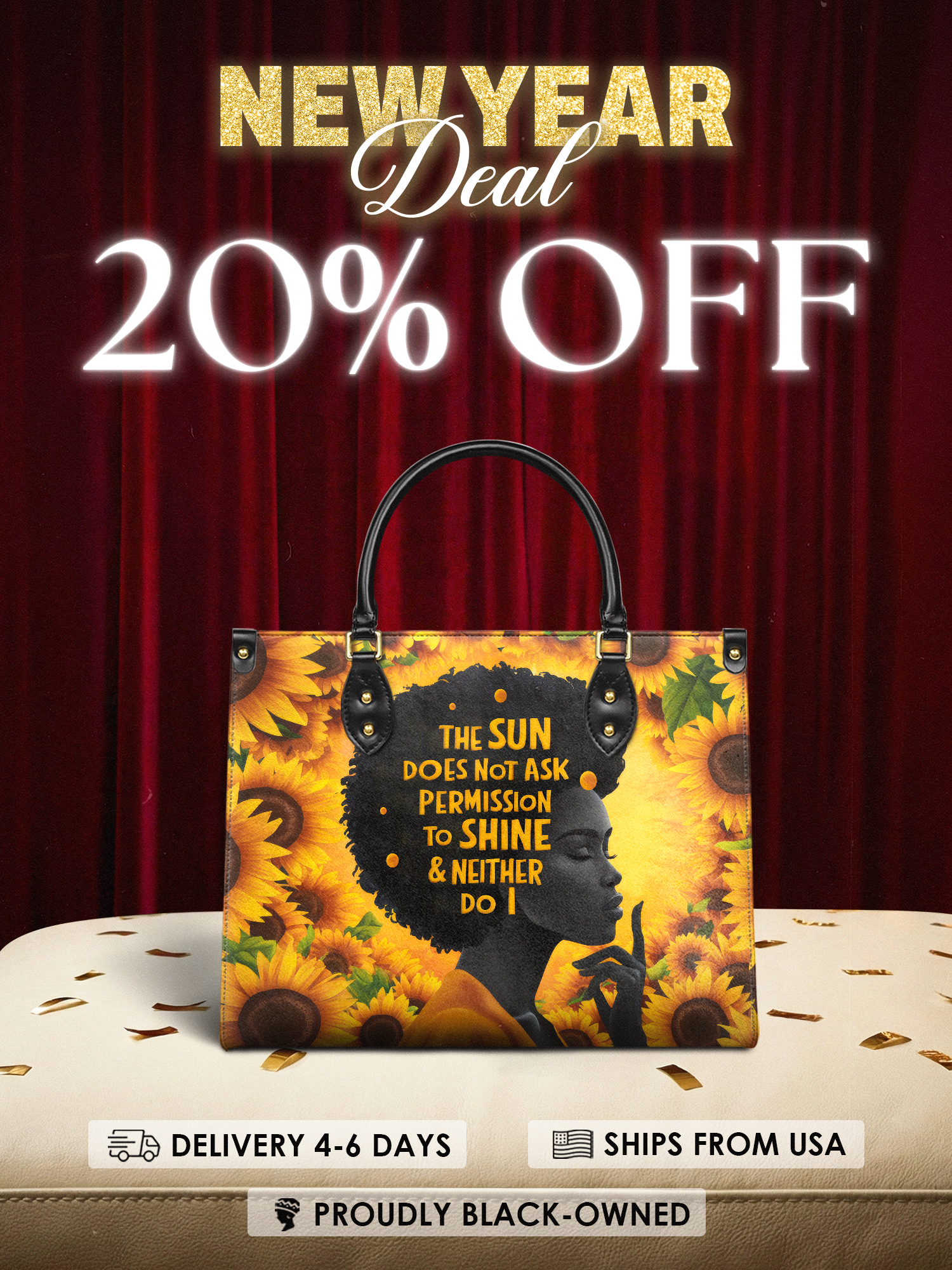 "Sunaya" Leather Handbag Deal