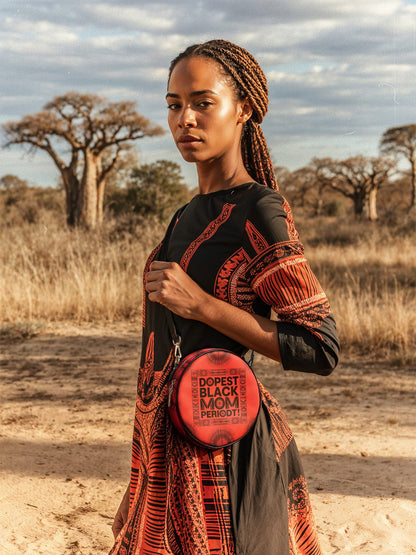 "Tajimom" Circle Crossbody Bag