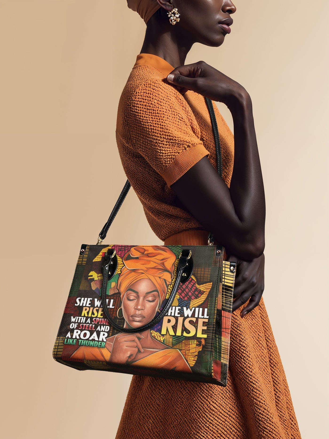 "Thundara" Leather Handbag