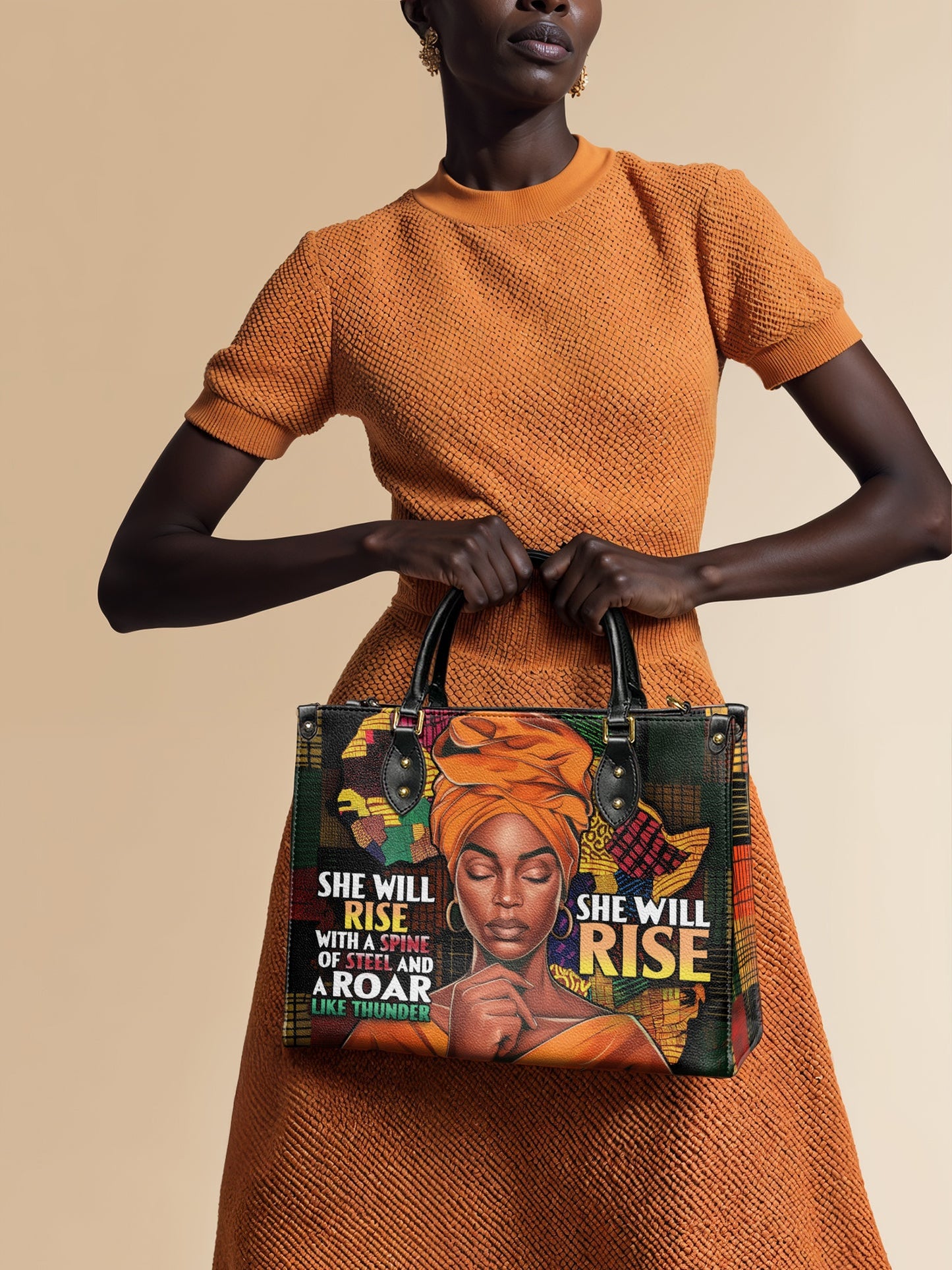 "Thundara" Leather Handbag