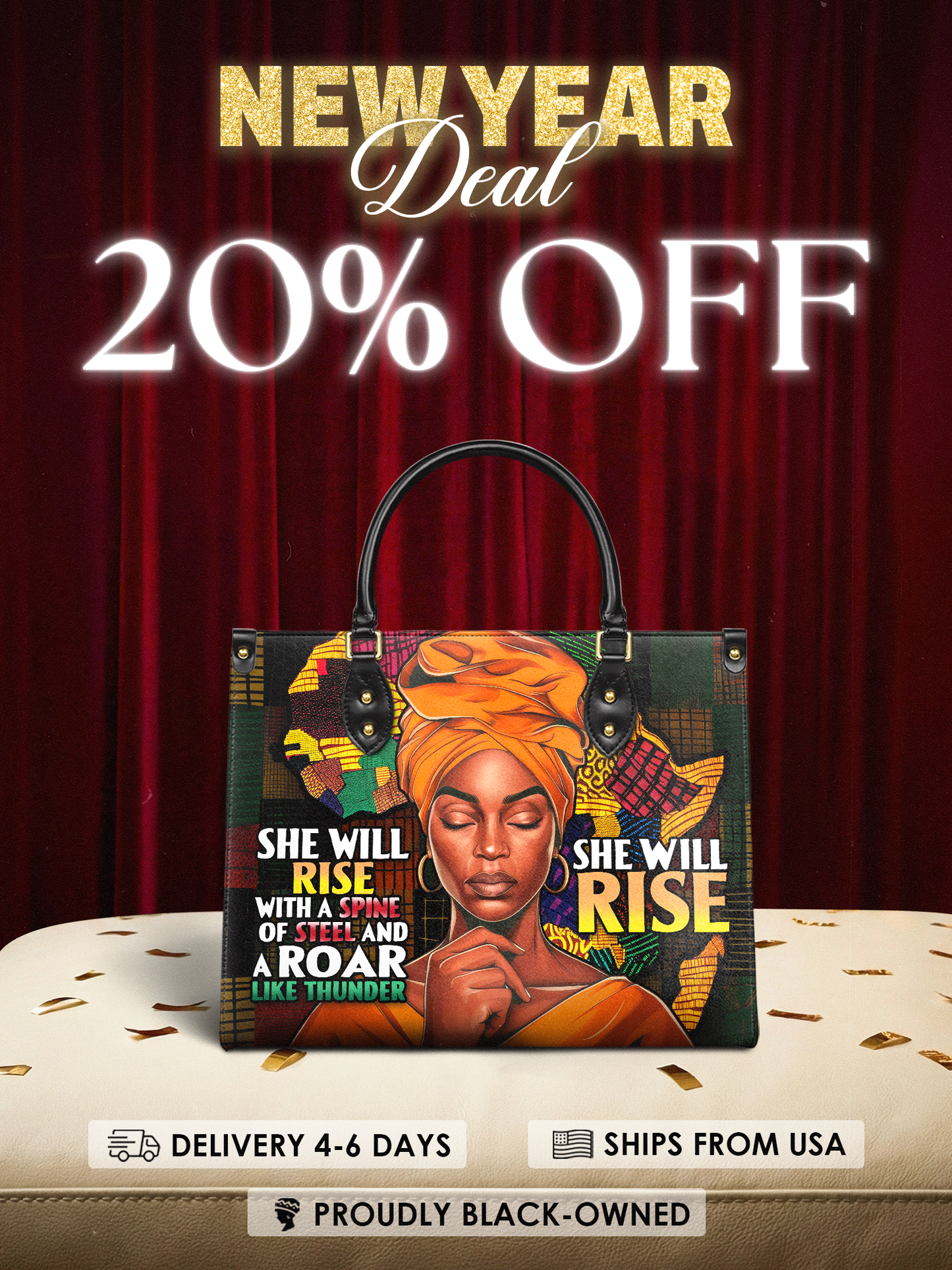 "Thundara" Leather Handbag Deal