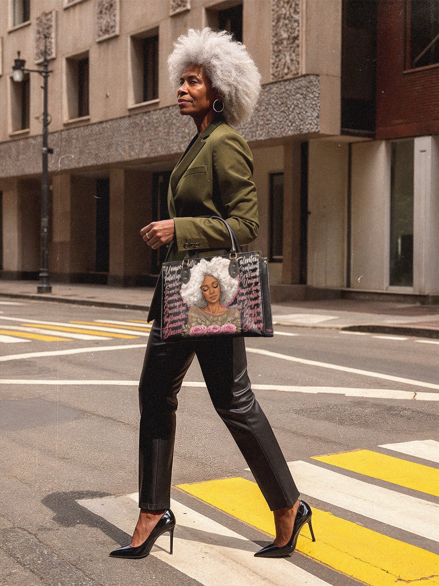 "Zalina" Leather Handbag Deal