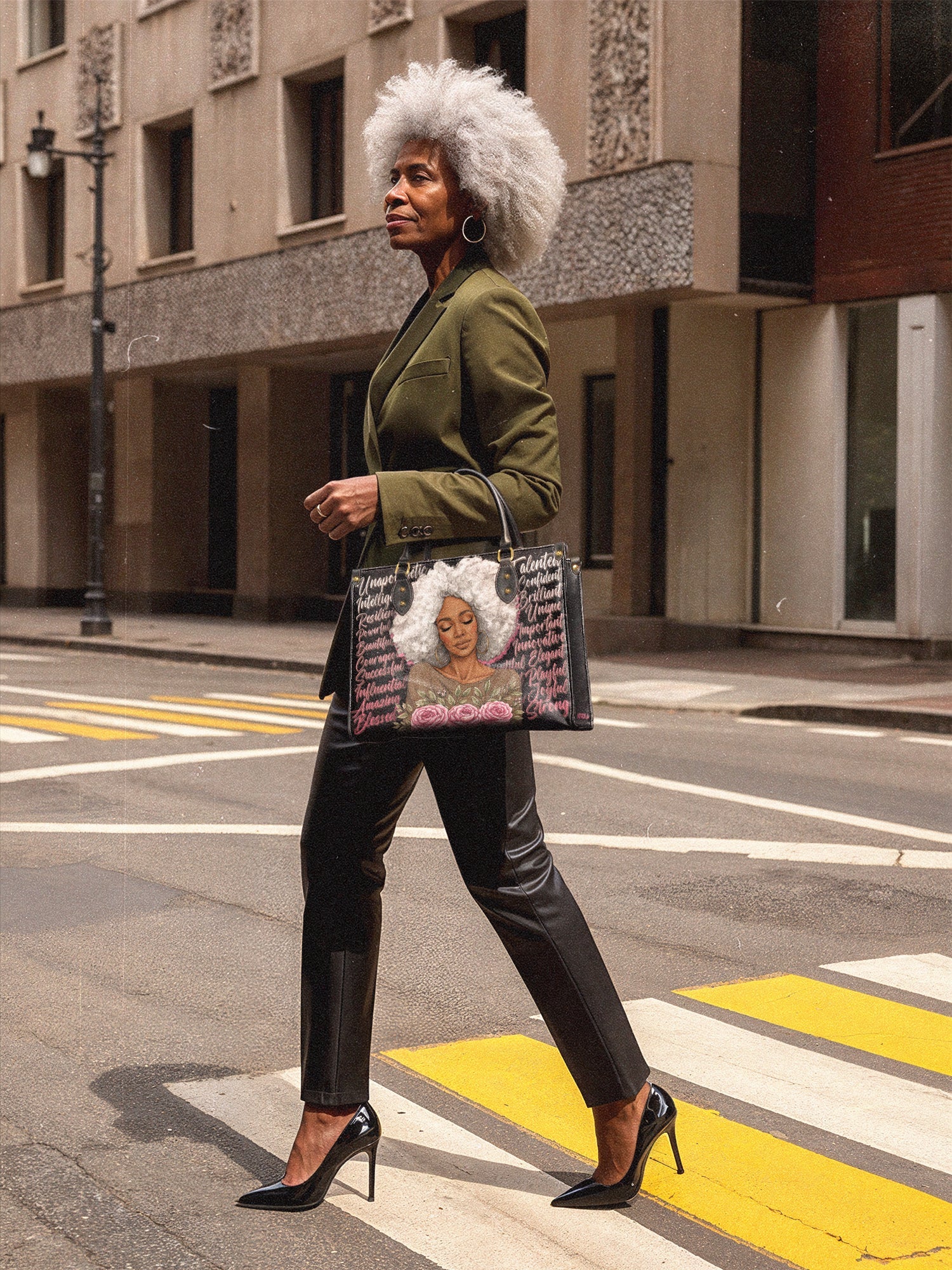 "Zalina" Leather Handbag Deal