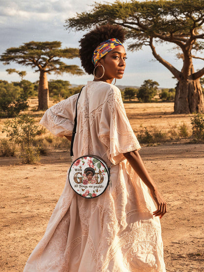 "Zanira" Circle Crossbody Bag