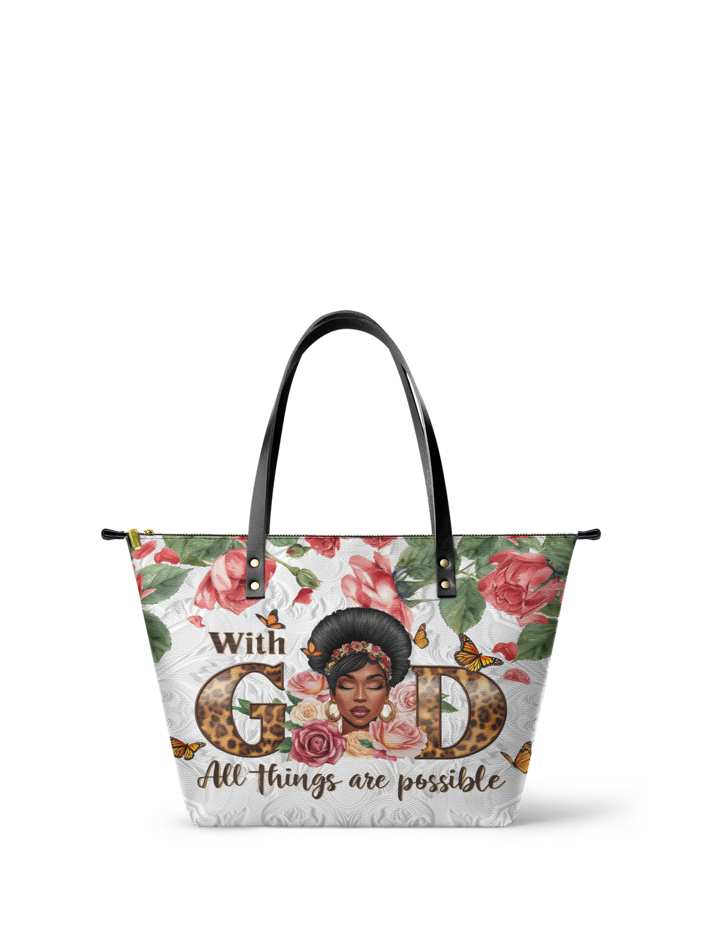 "Zanira" Leather Tote Bag