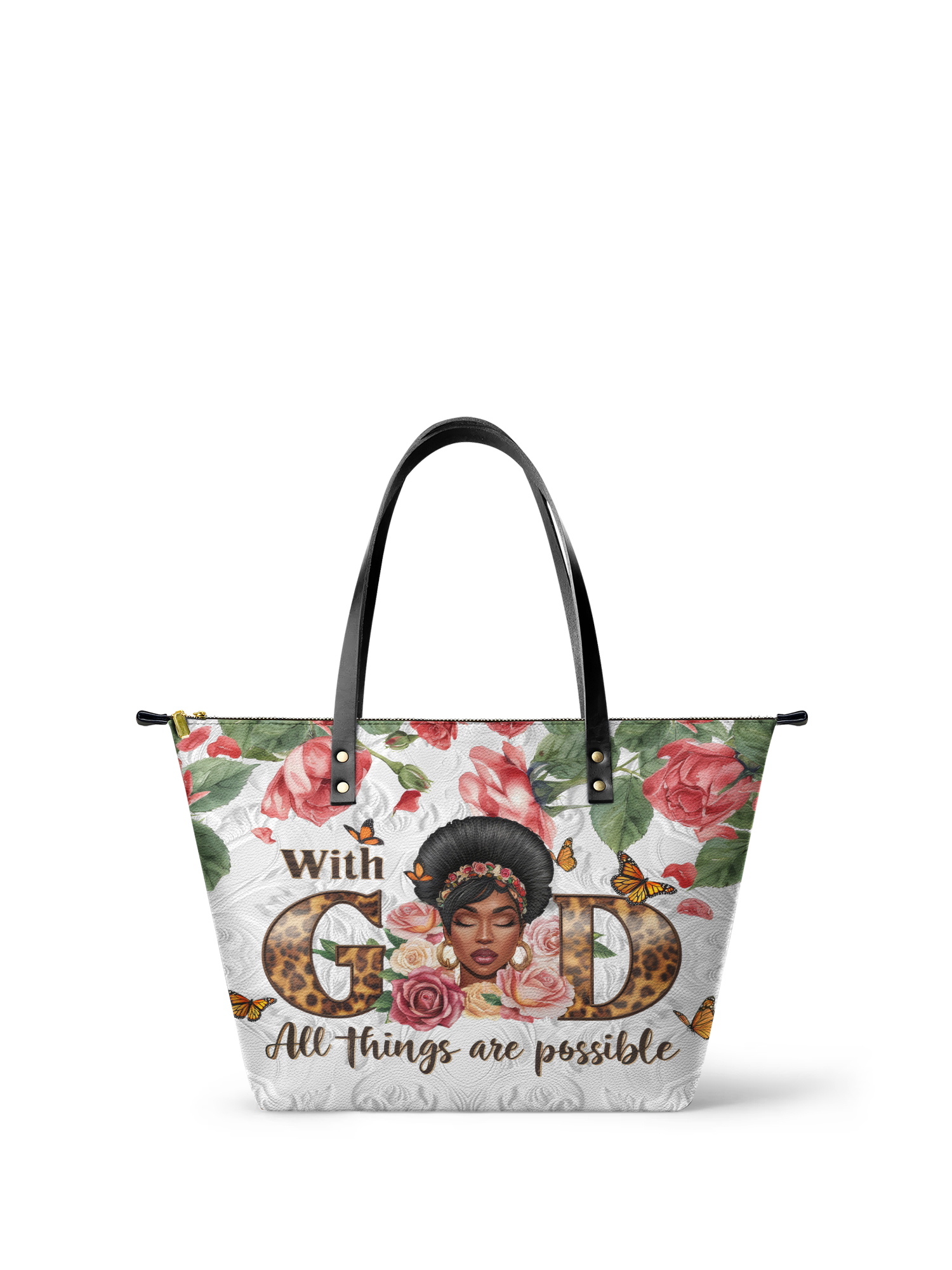 "Zanira" Leather Tote Bag