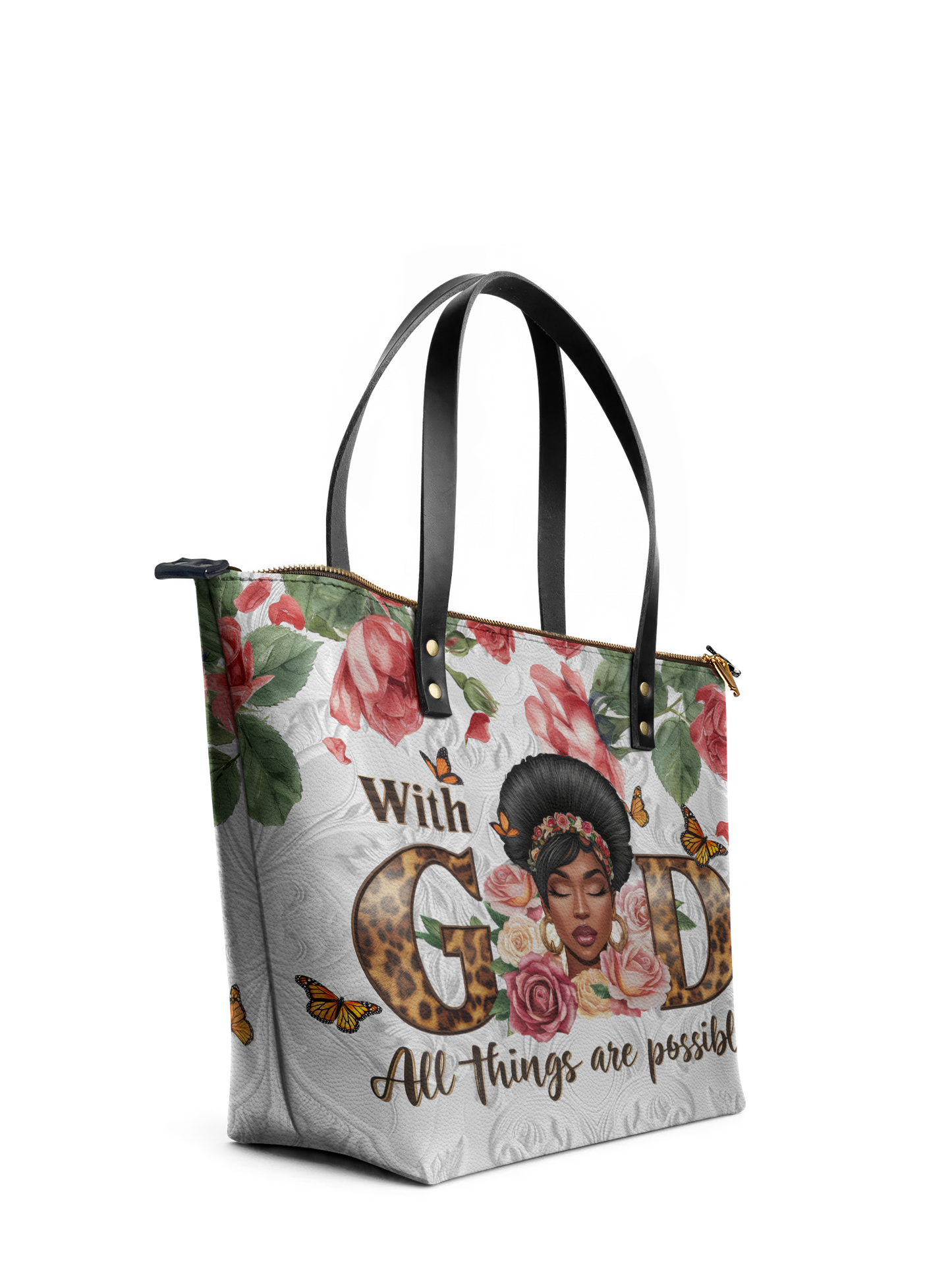 "Zanira" Leather Tote Bag